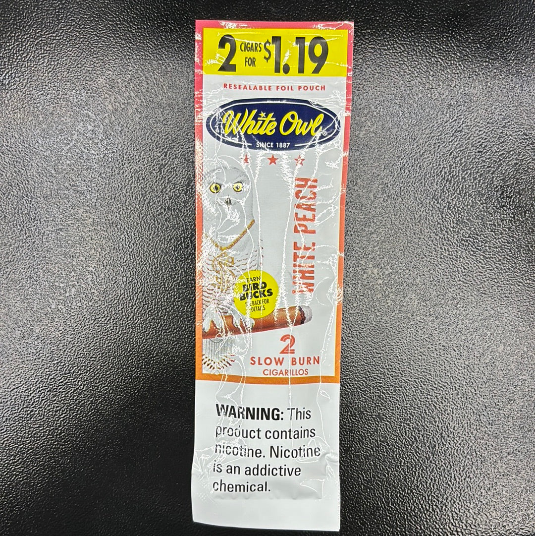 White owl white peach