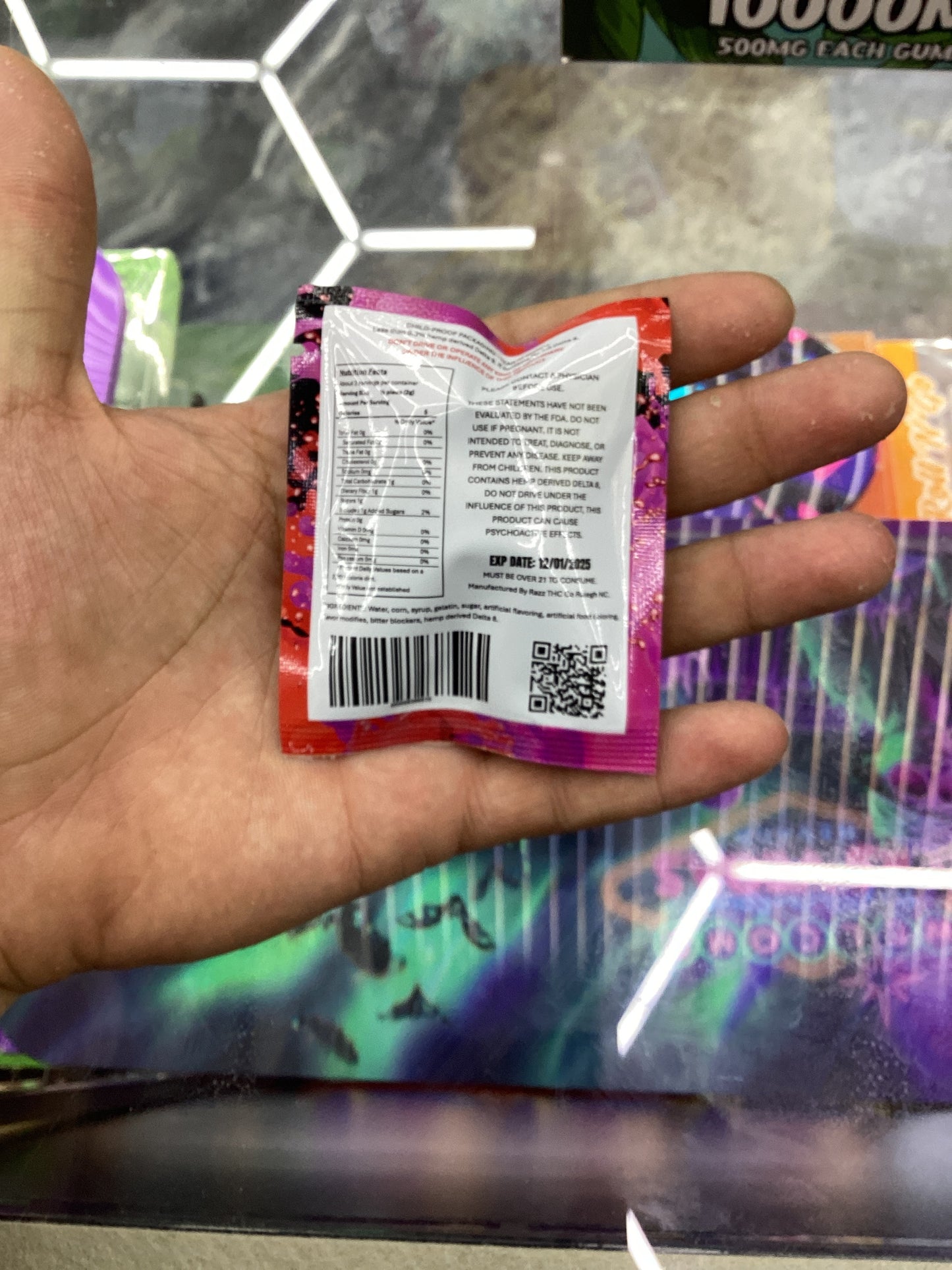 Razz thc-a 2,000mg 2pack smashing strawberry