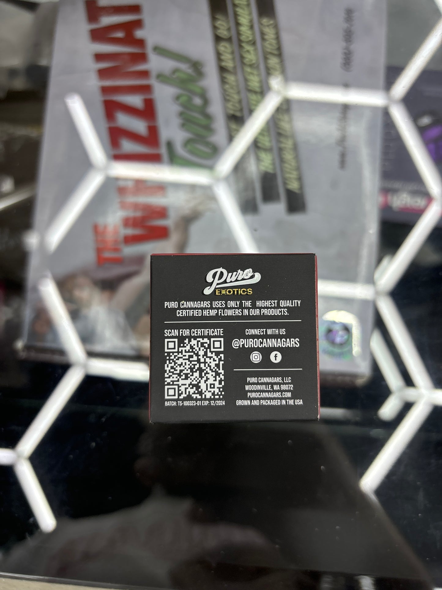 Puro THCa bourbon sugar indica 2g