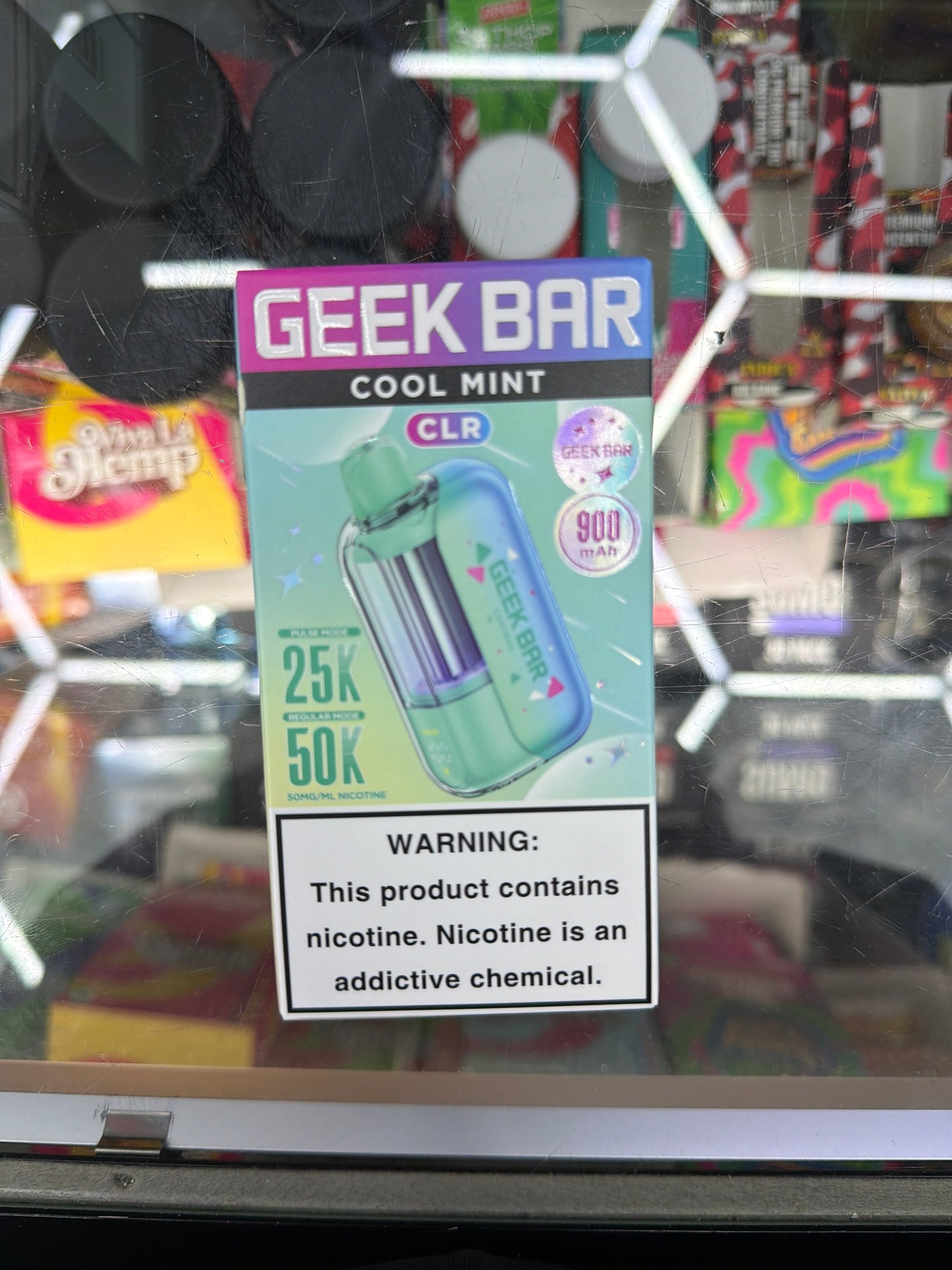 Geekbar clr 50k hits cool mint
