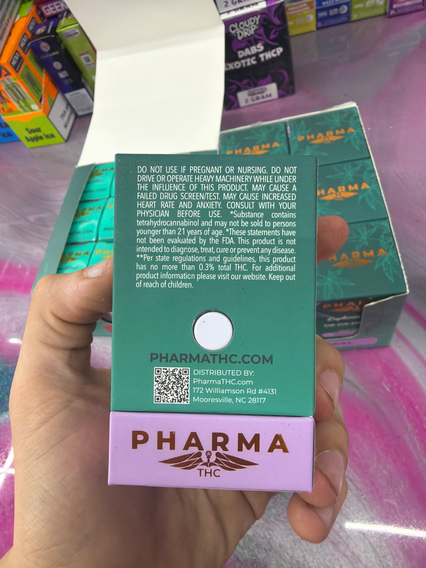Pharma thcp-d10-d9-d8 euphoria blend fruit cereal 3g