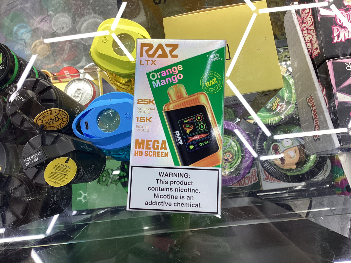 Raz dc25000 ltx 25k puffs orange mango