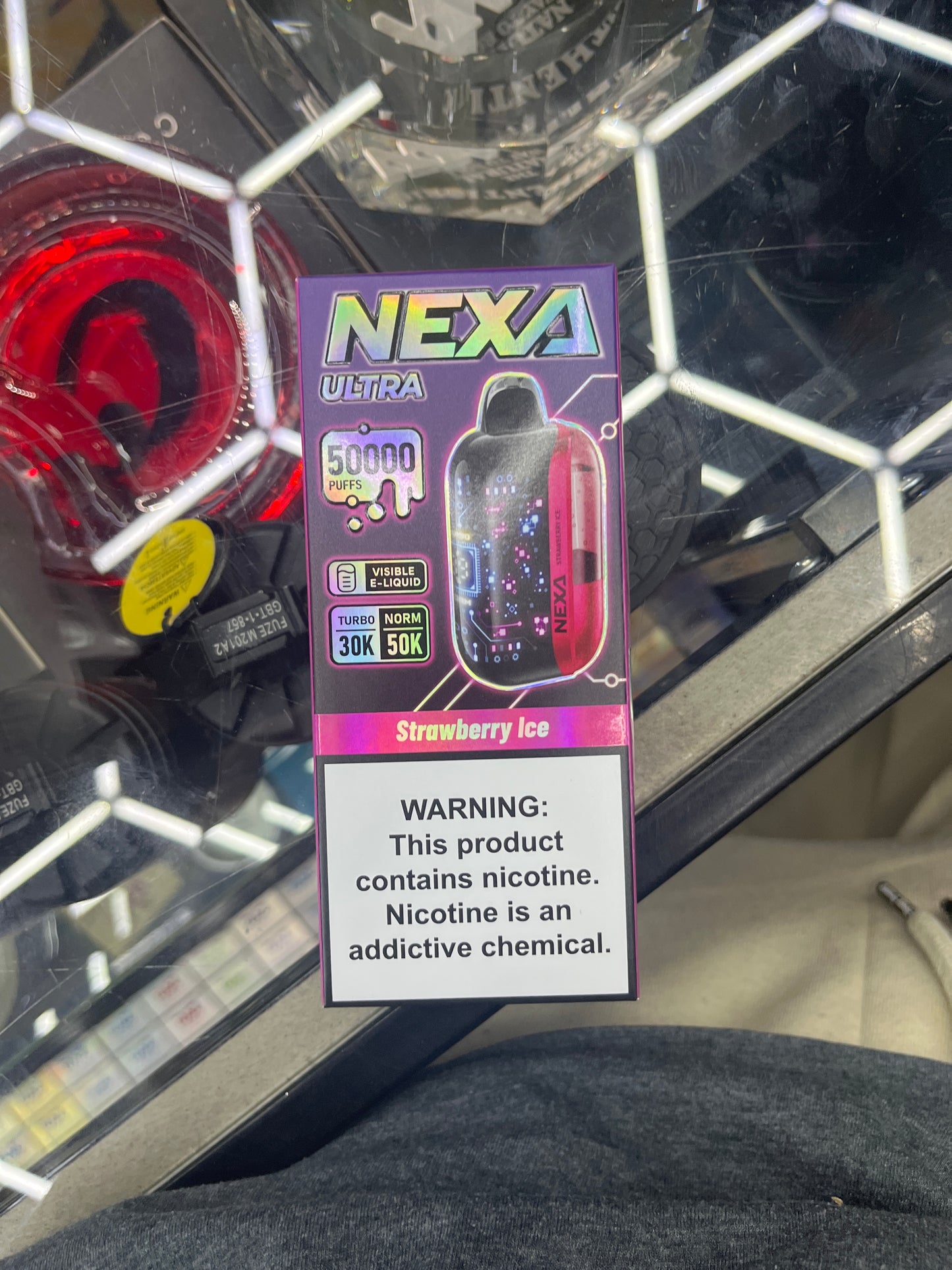 Nexa 50k puffs strawberry ice