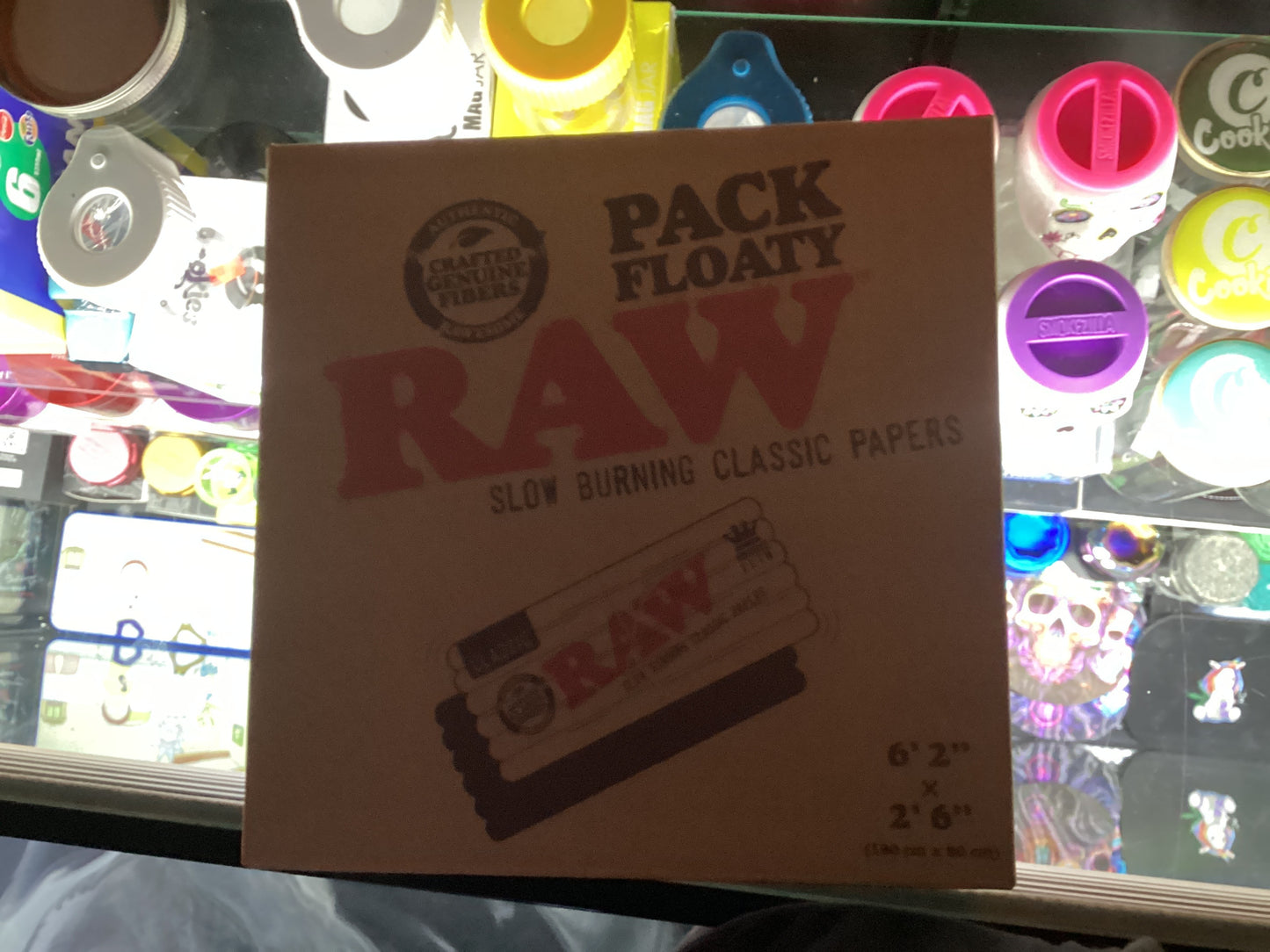 Raw pack floaty