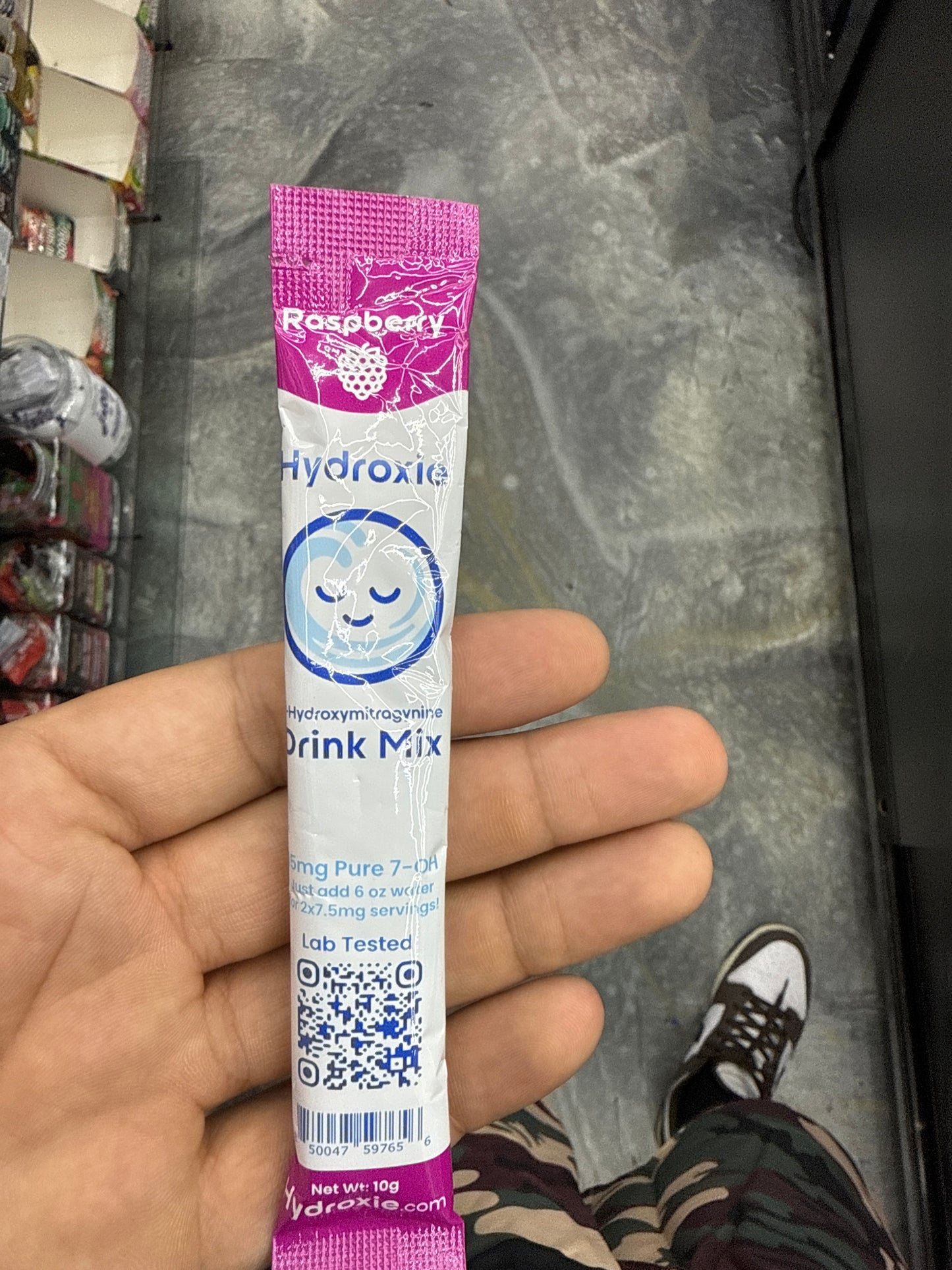 Hydroxie 15mg powder mix raspberry