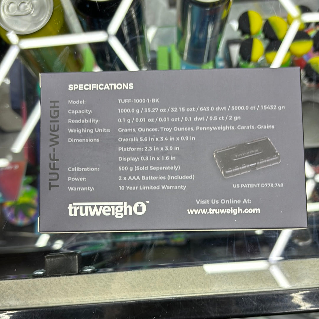 Truweight tuff-weight black