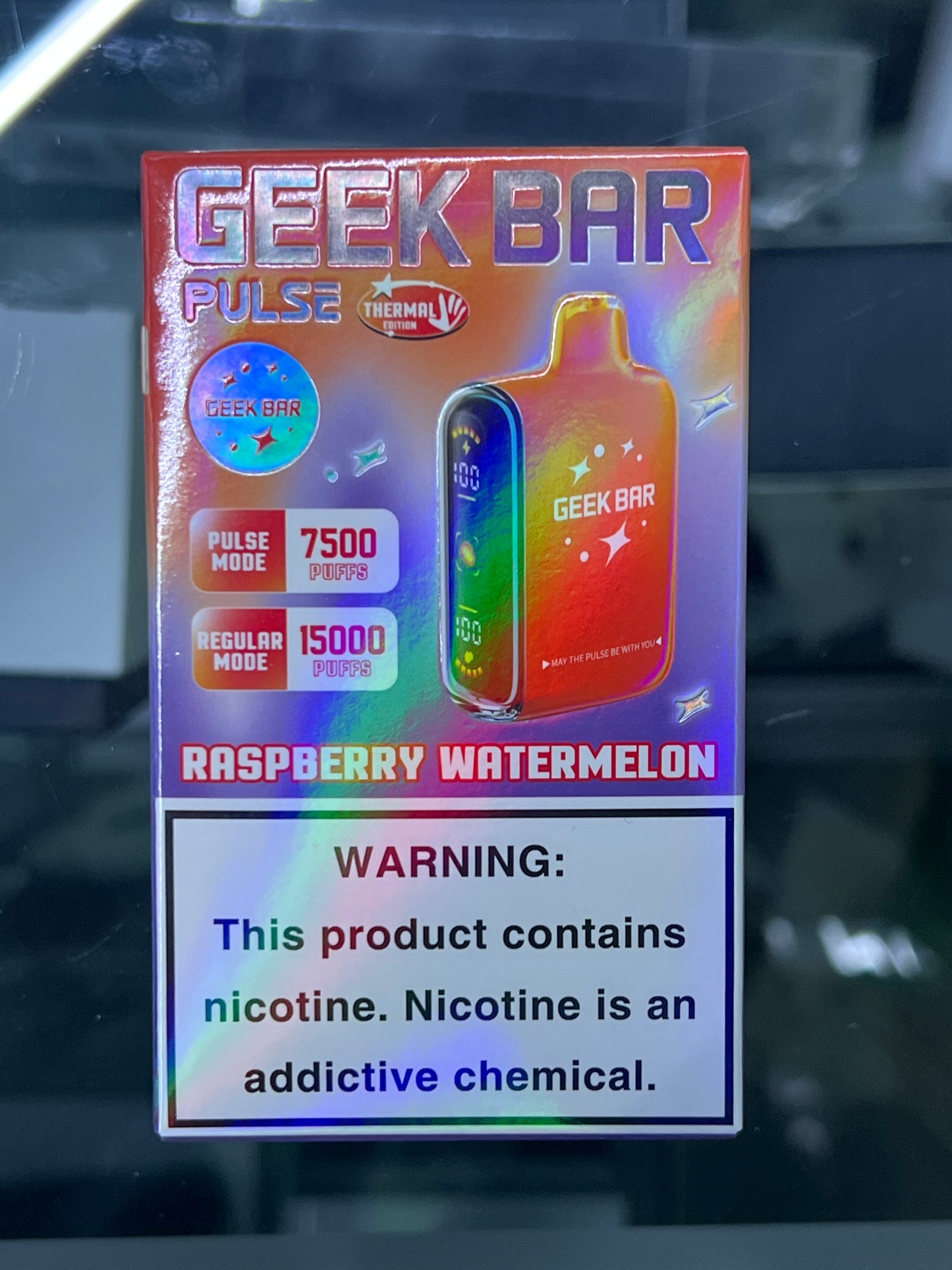 Geek bar pulse raspberry watermelon