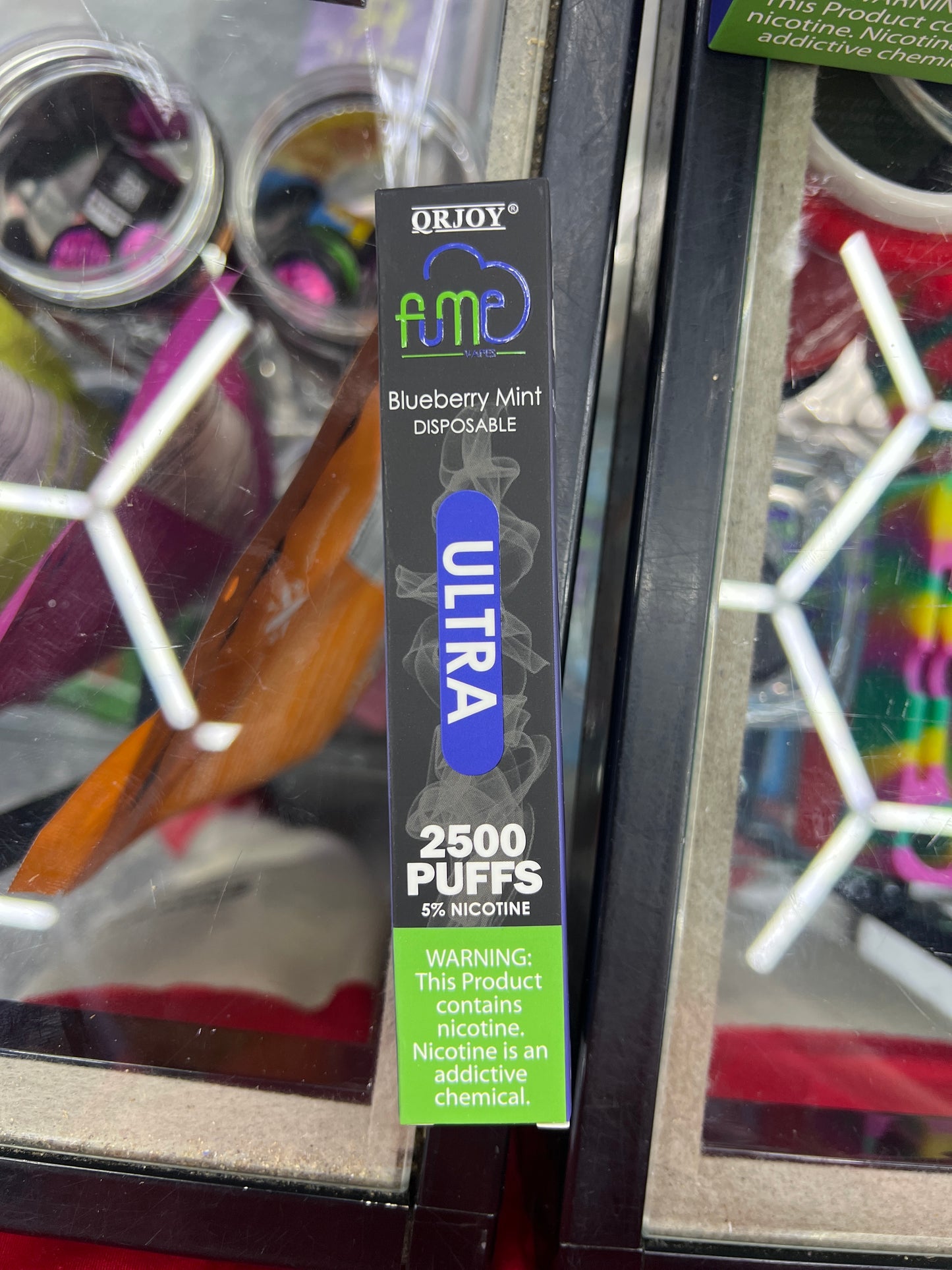 Fume blueberry mint ultra 2500 puffs