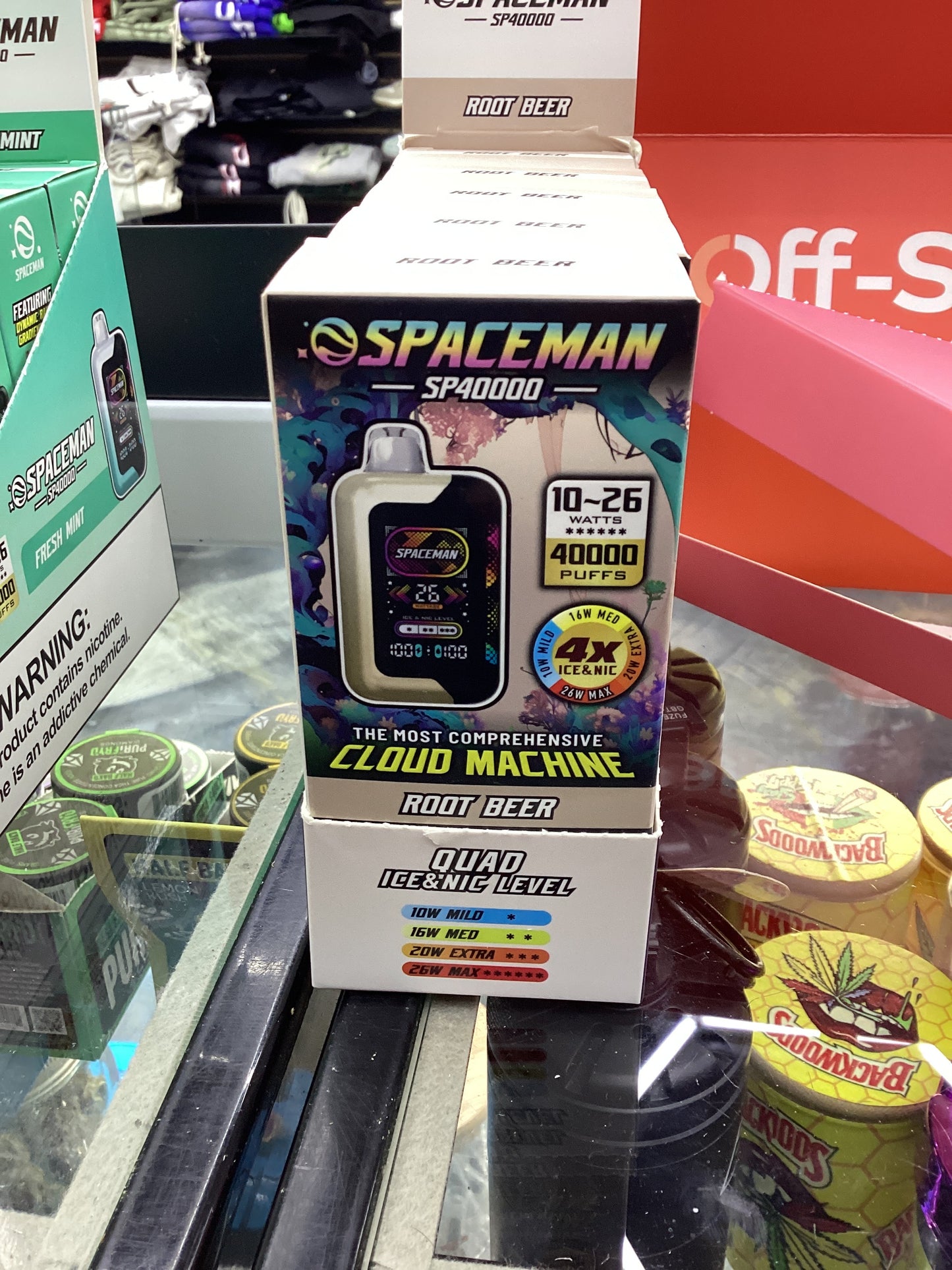 Spaceman sp40000 root beer