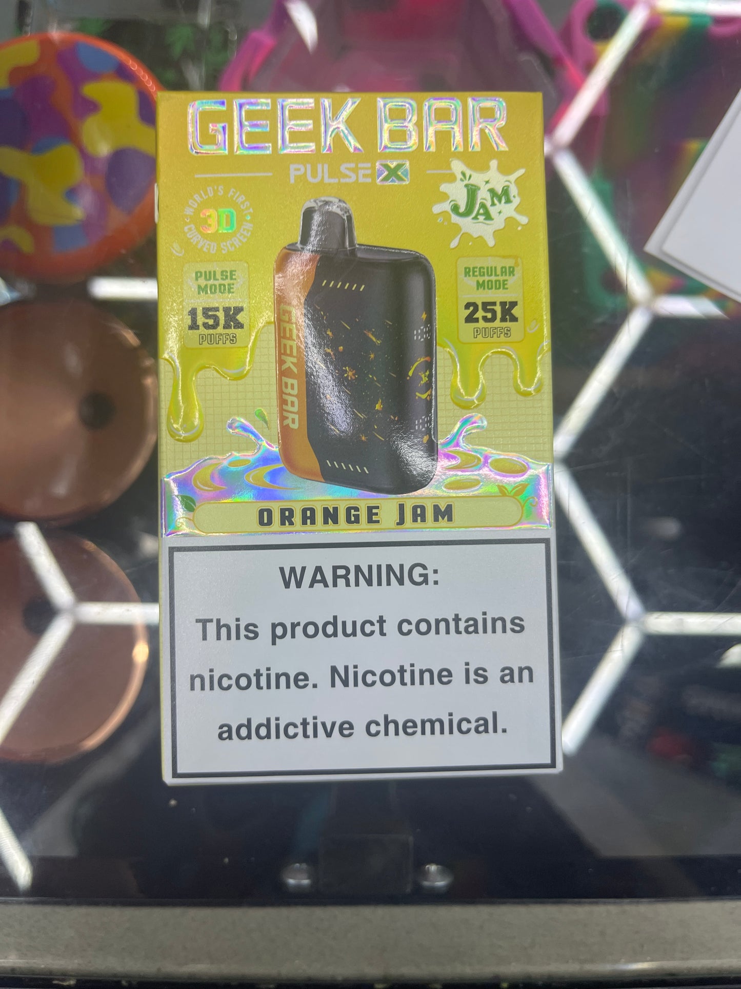 Geek bar pulse orange jam