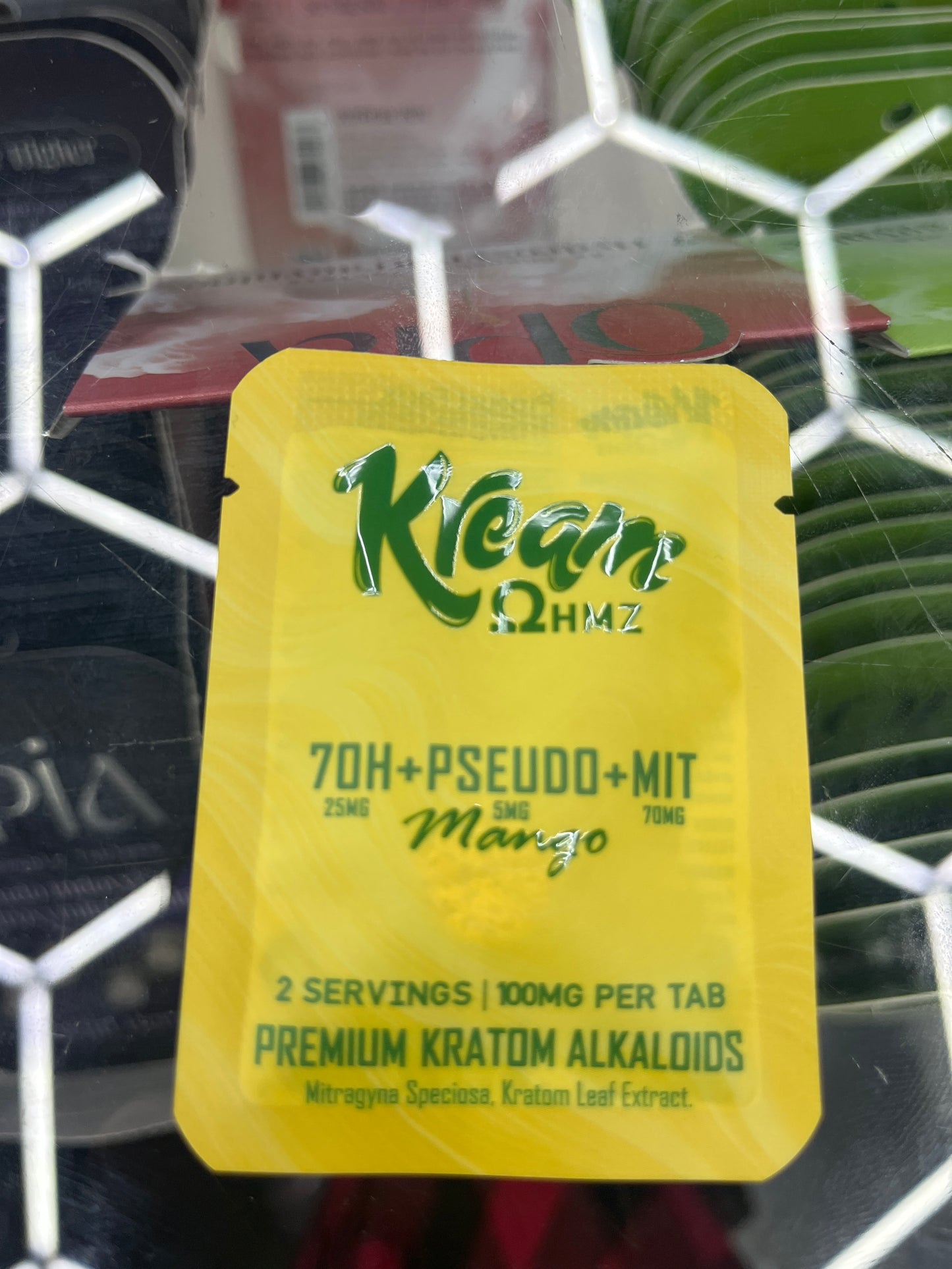 Kream ohmz 7-hydroxy+pseudo+mit 100mg mango
