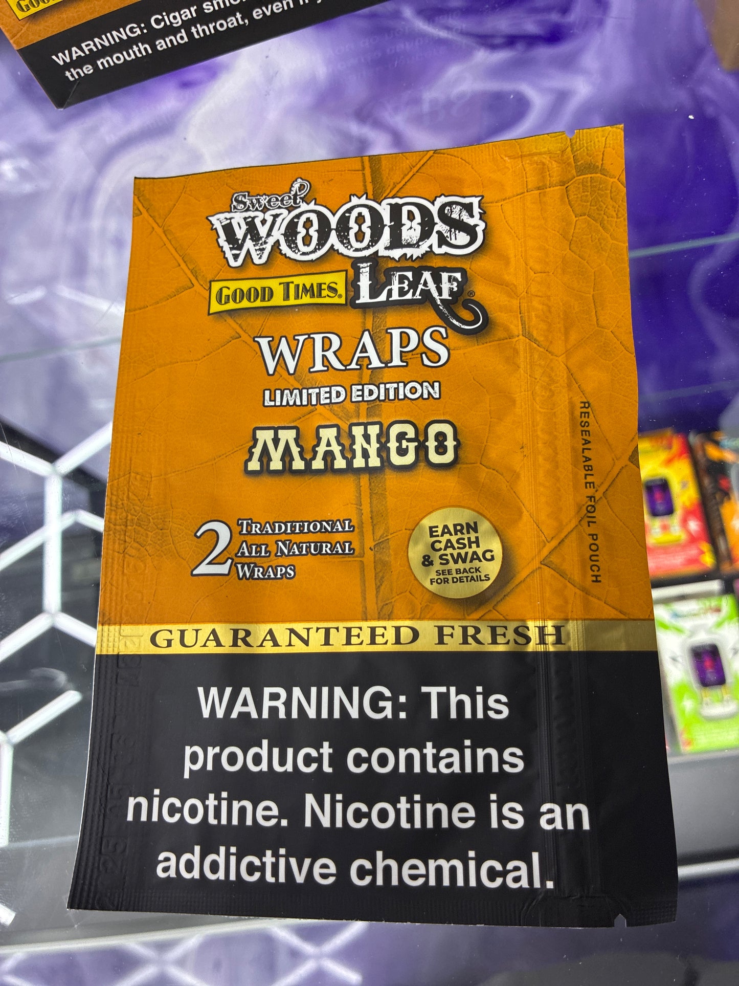 Sweet woods good time leaf mango