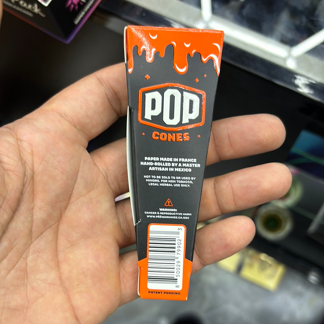 Pop cones tropical mango six pack 1 1/4