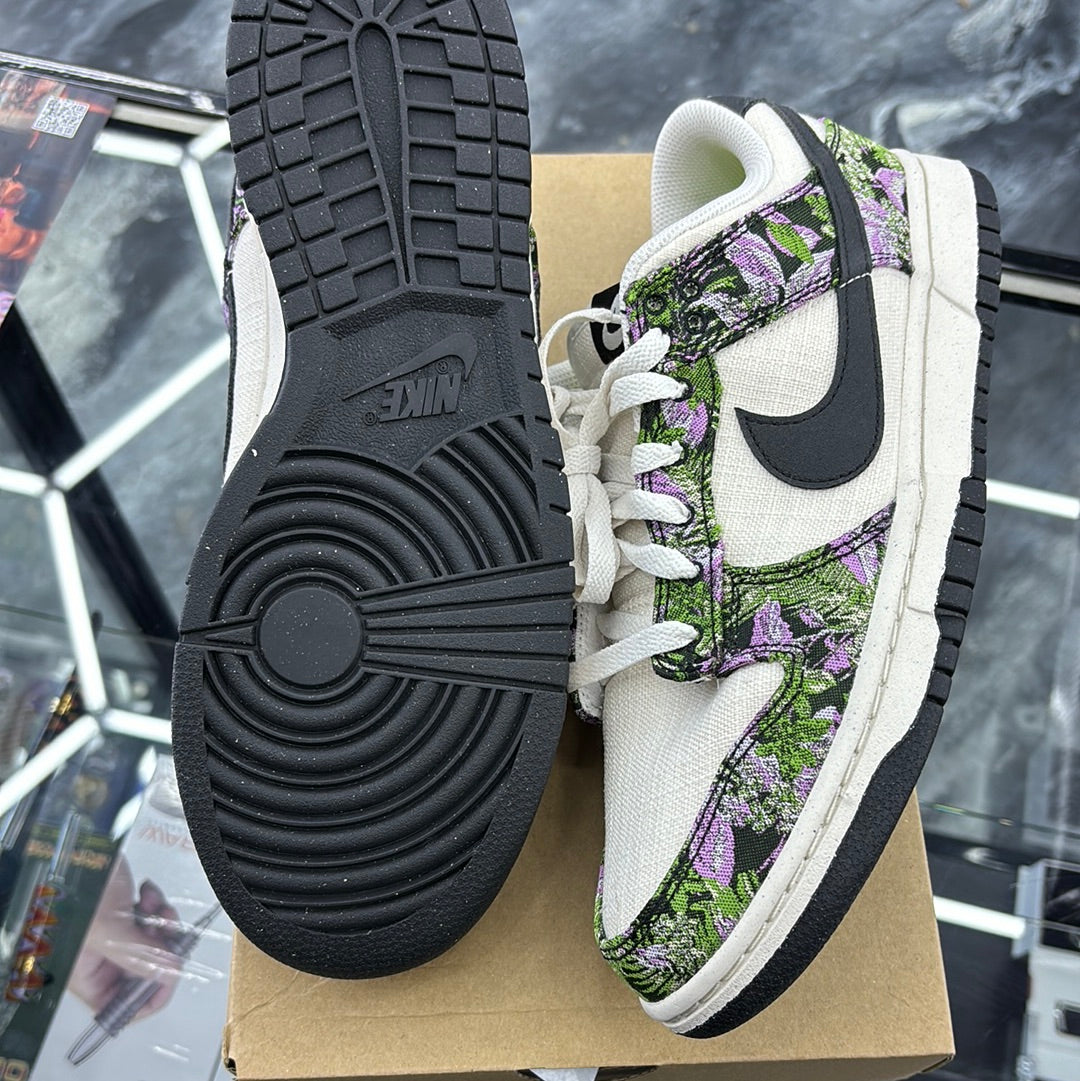 Nike dunk low tropical trees, size 11.5 M