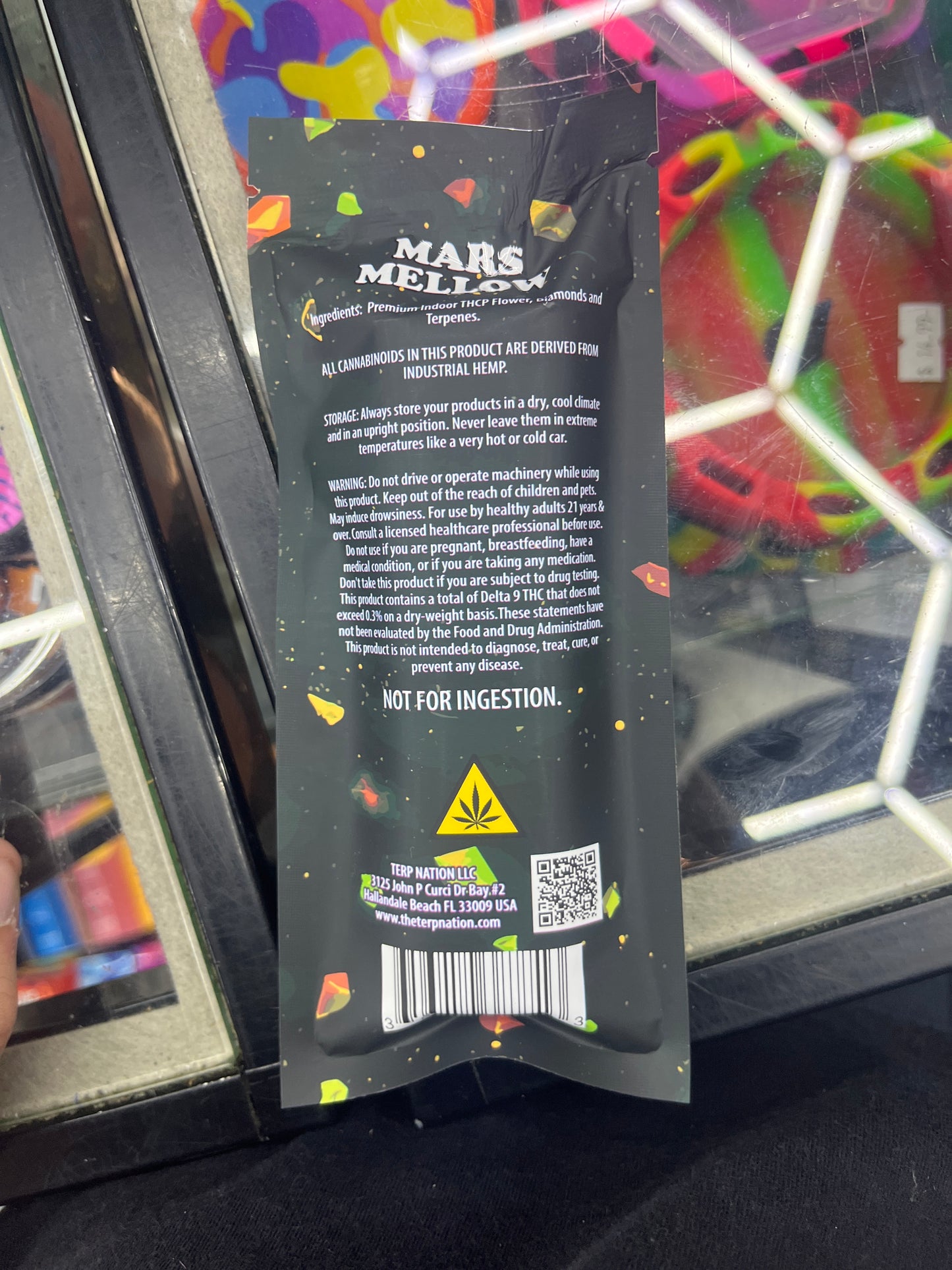 Smakd thcp diamond mars mellow 2g preroll