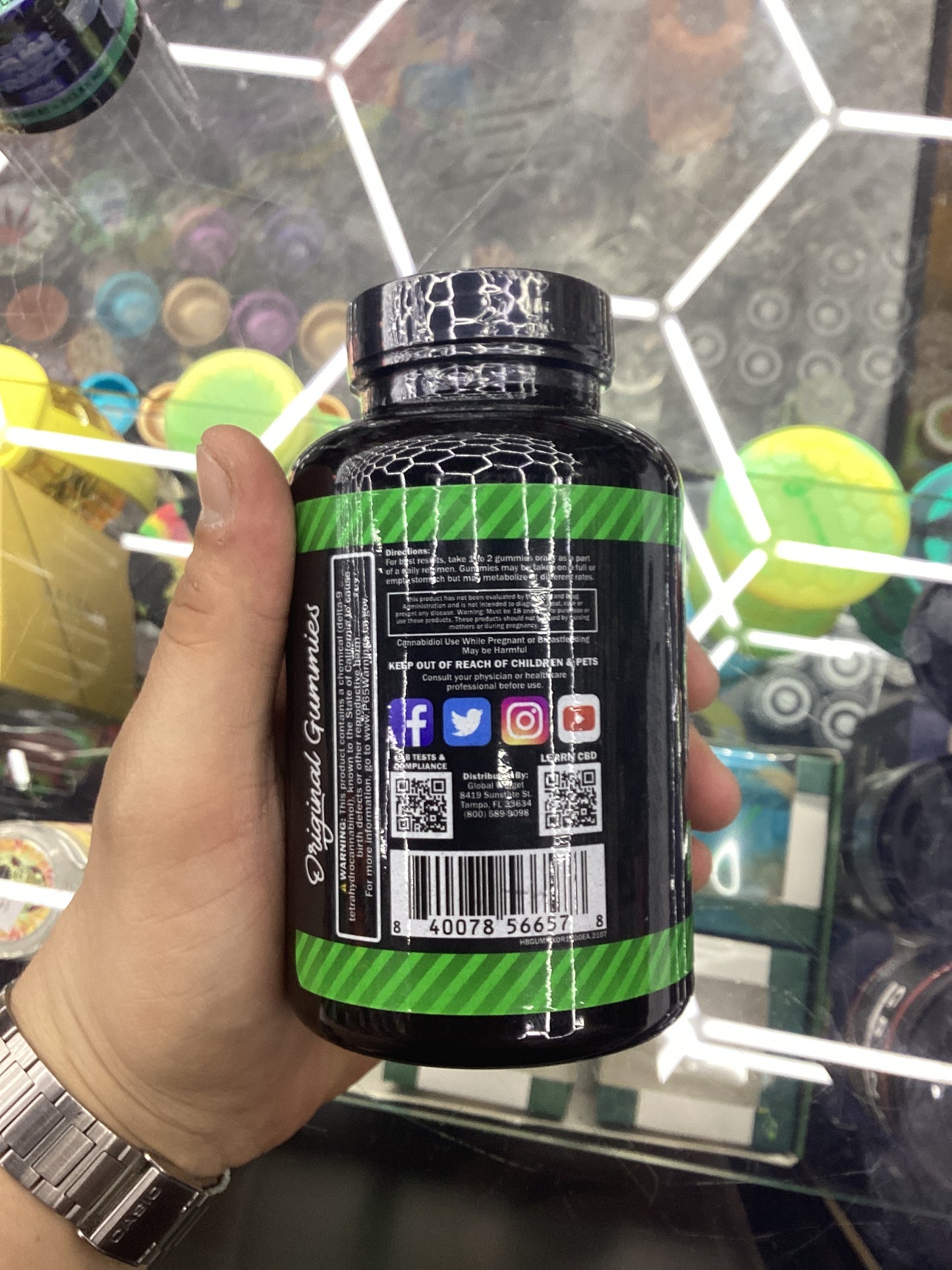 Hemp bomb Cbd gummies 100ct (15mg per gummy)1500mg per jar original