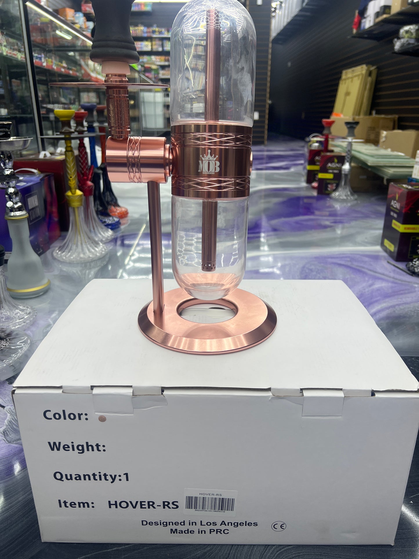 MOB Hover Hookah rose gold