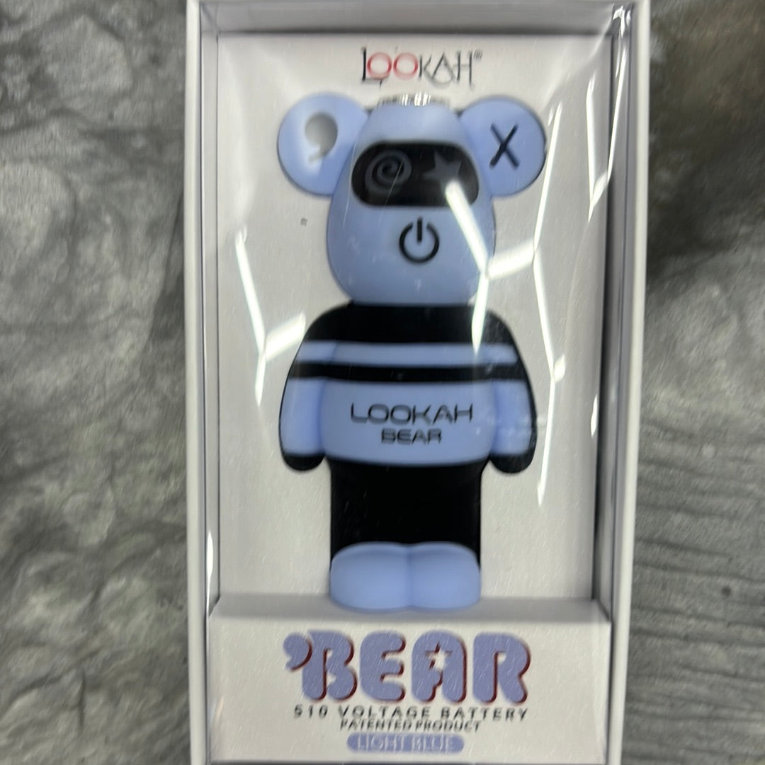 Lookah bear 510 voltage battery light purple