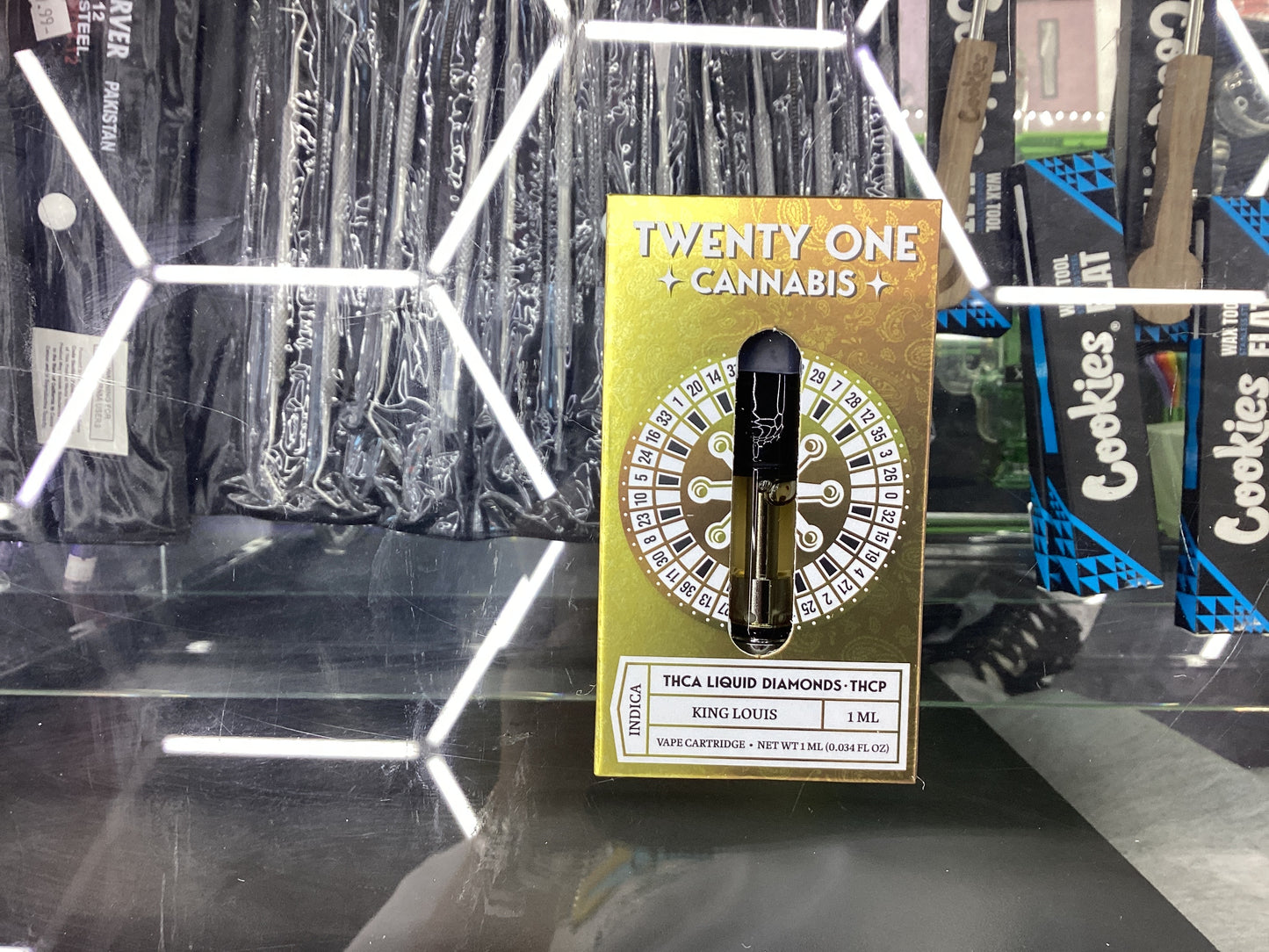 21 cannabis thca liquid diamonds 1ml indica king Louis