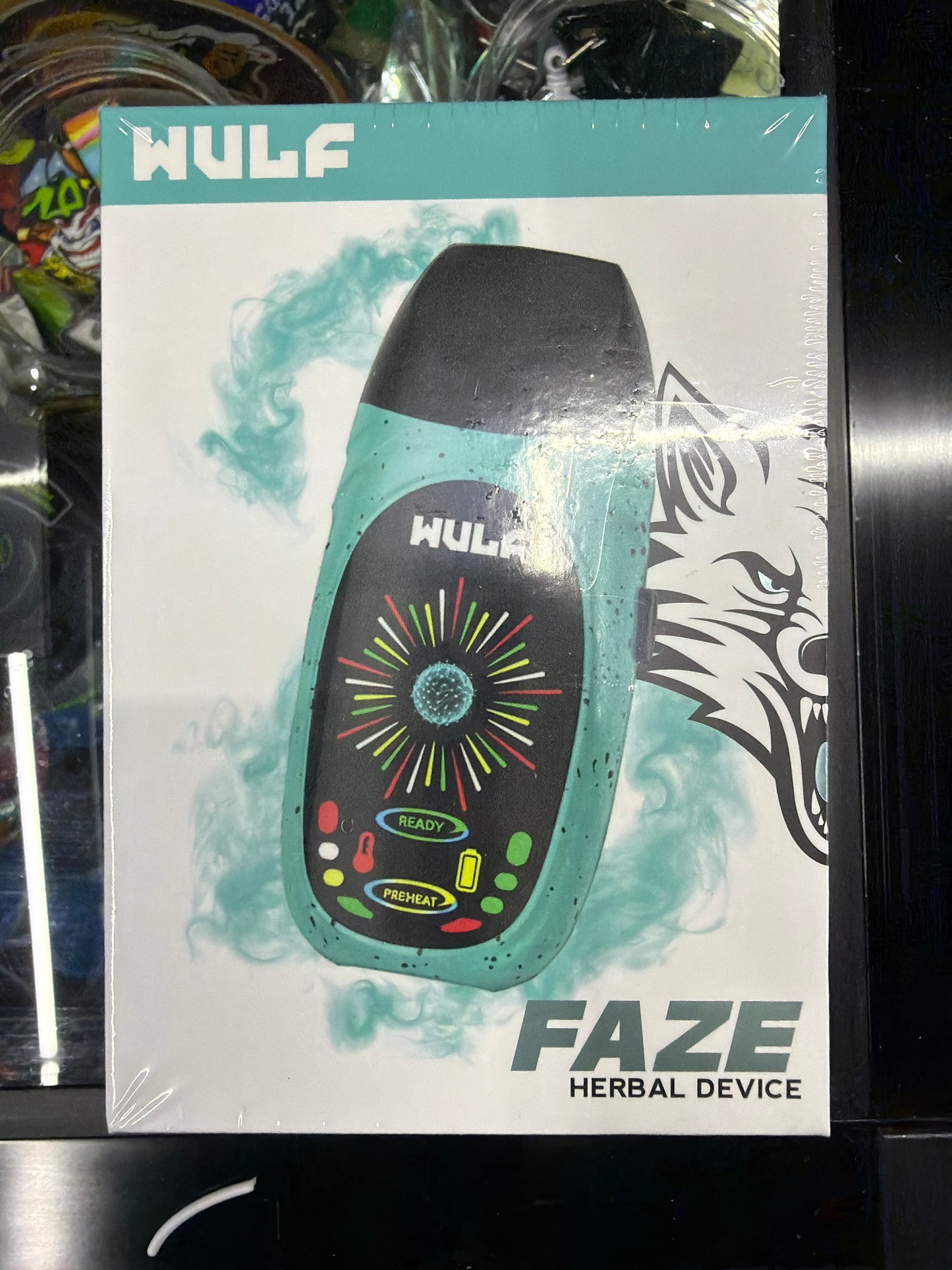 WULF MODS FAZE | TEAL-BLACK SPLATTER