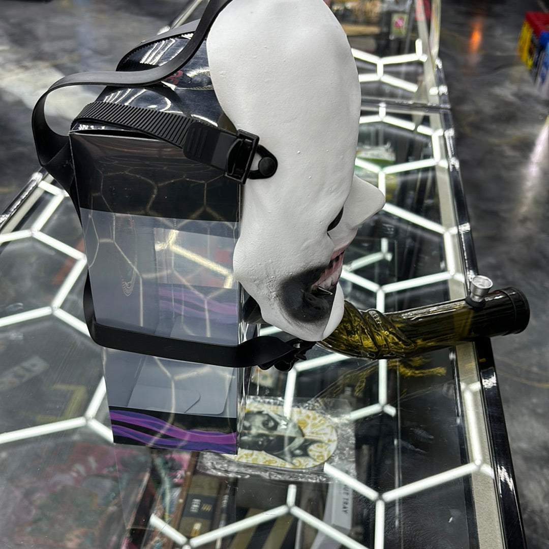 Idgaf vampire Mask facemask bong.