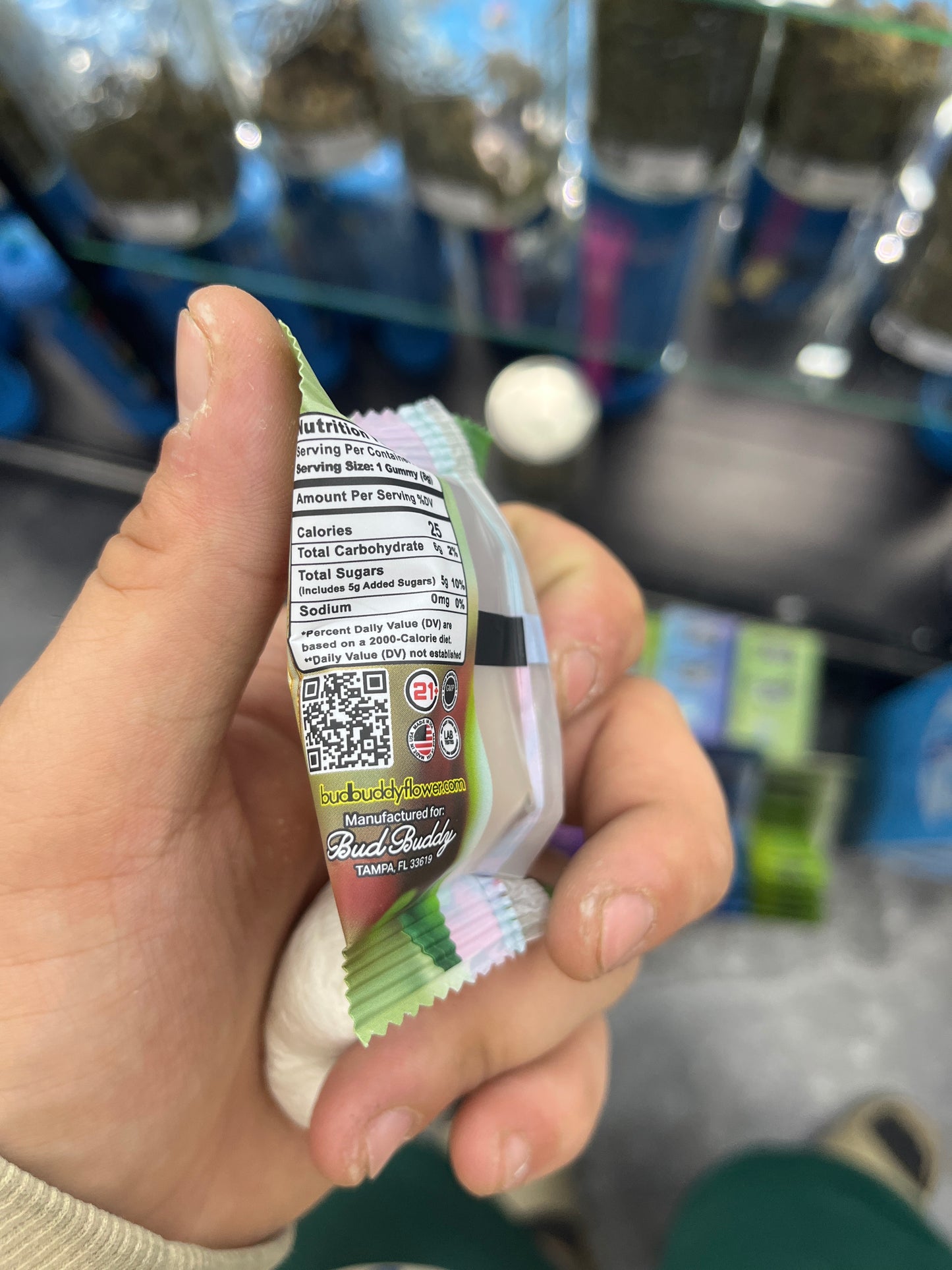 Bud buddy, East Coast collection,golden dream hybrid 1200 mg thcp gummy’s