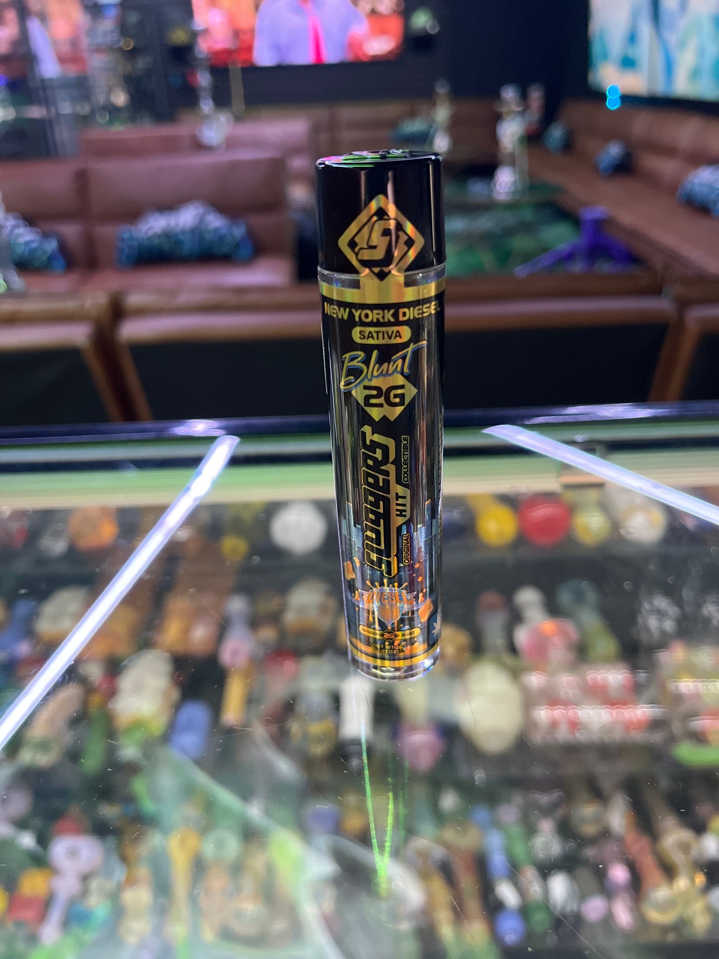 Slugger infused 2g Blunt nyc diesel sativa