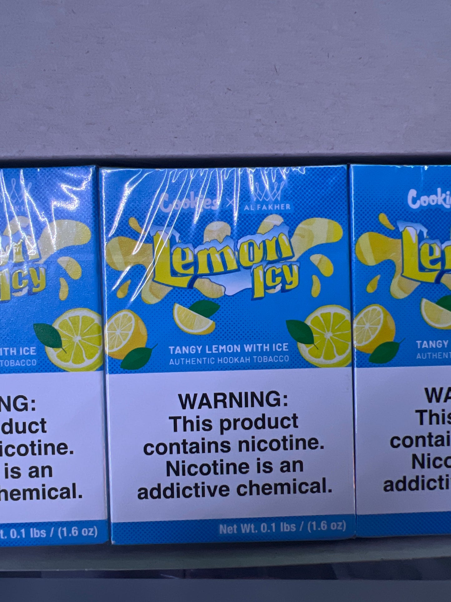 Cookies x Al Fakher lemon icy 50g