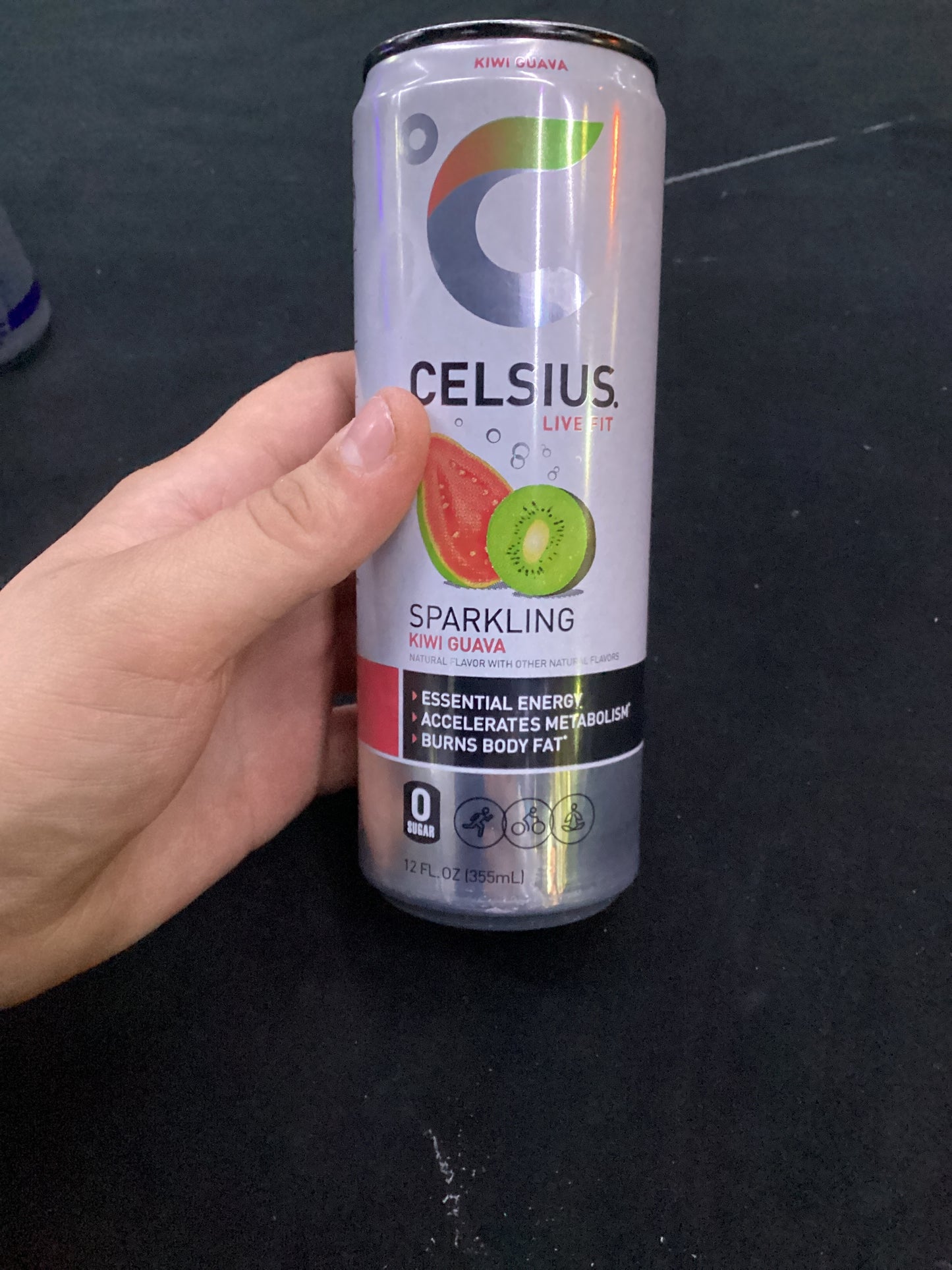 Celsius sparkling kiwi guava 12oz