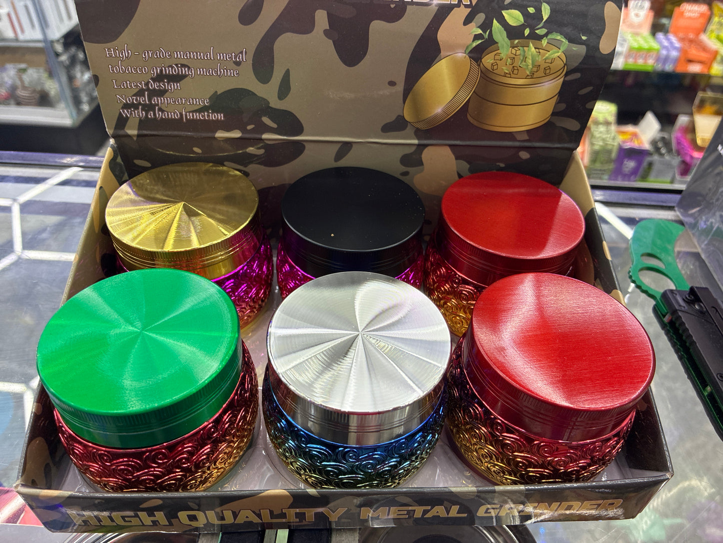 High quality metal grinder