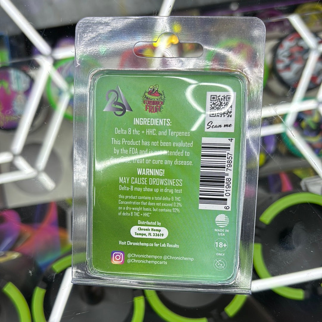 Chronic hemp forbidden fruit hybrid 1G cartridge