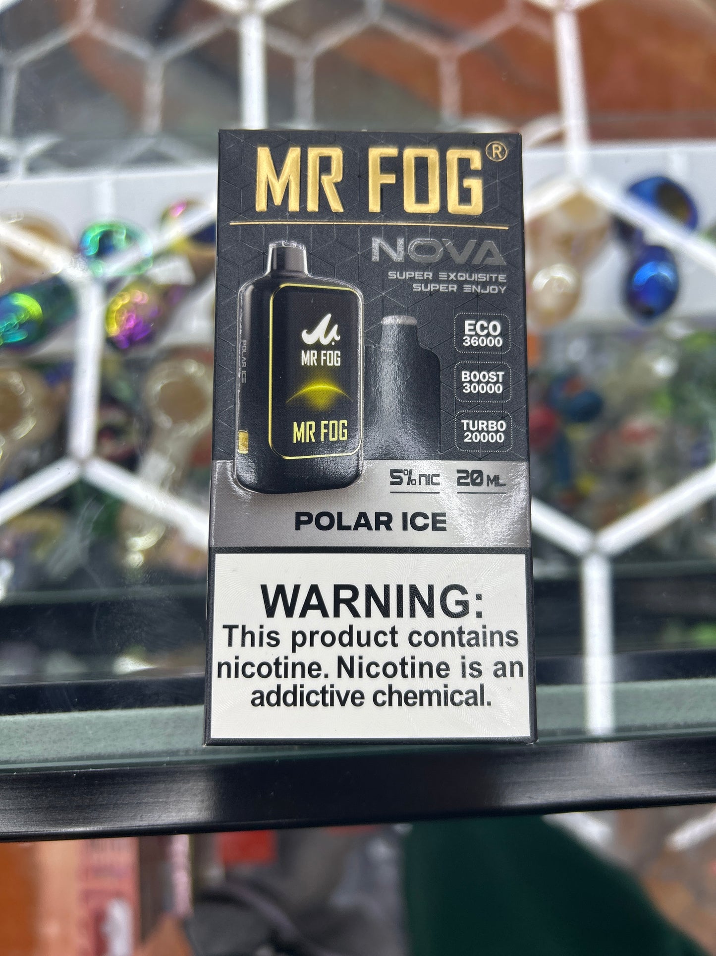 Mr fog nova 30k hits polar ice