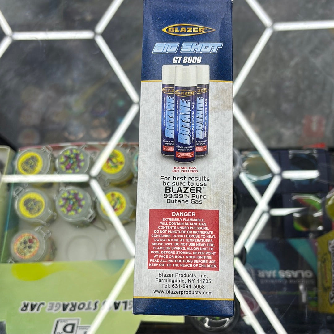 Blazer, big shot, black butane, refillable industrial torch