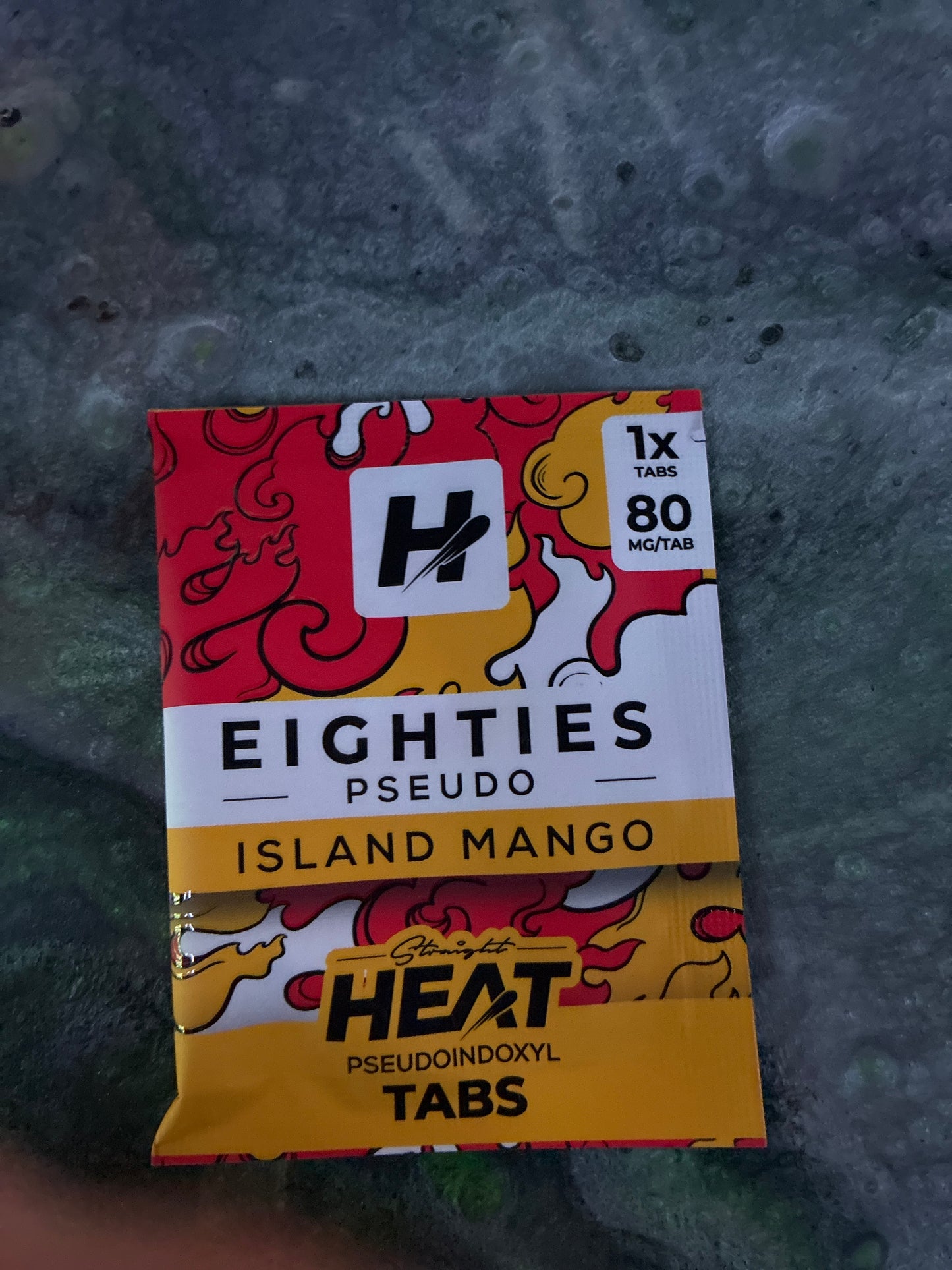 Heat eighties pseudo 7 hydroxy 80mg island mango