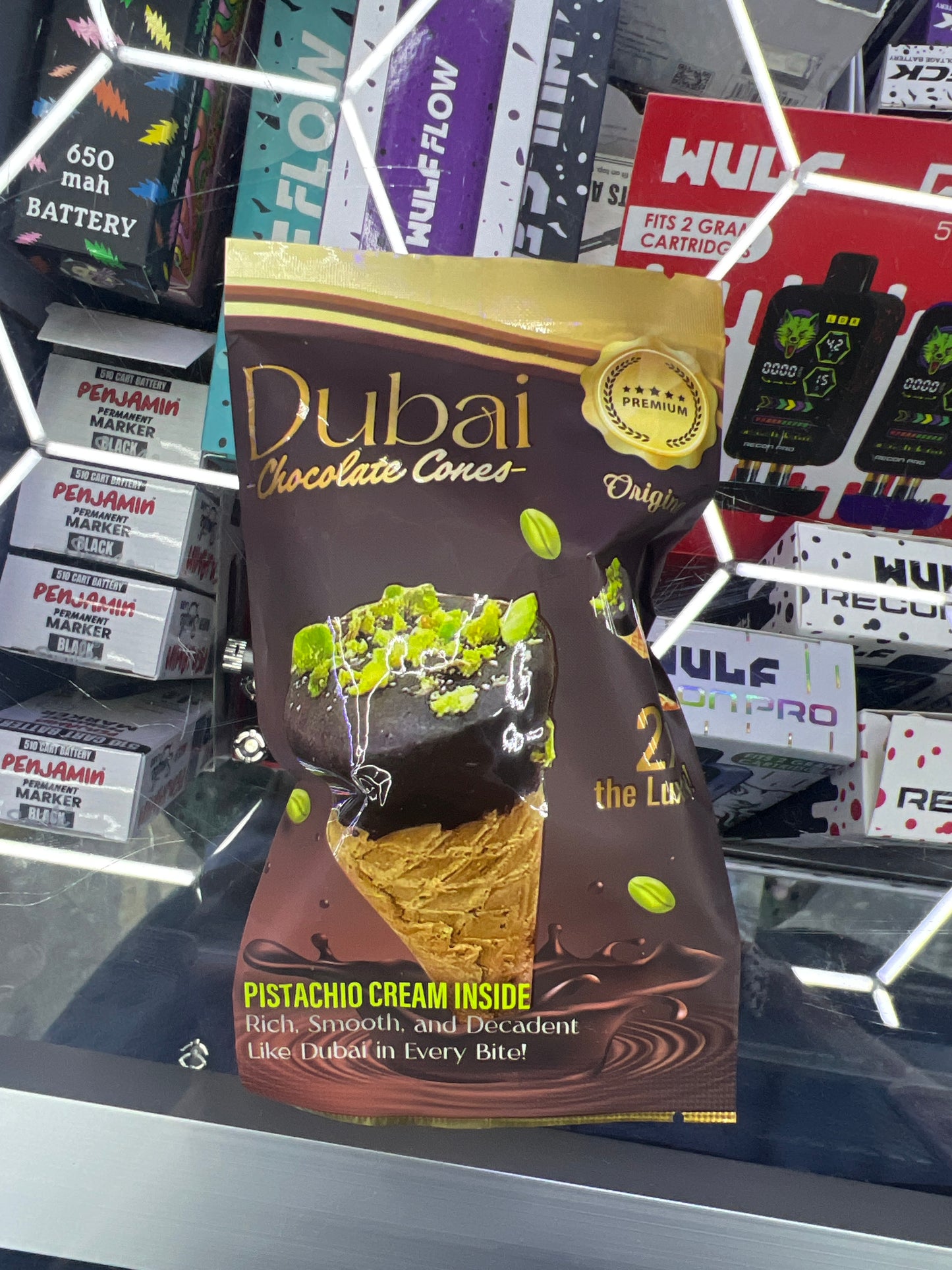 Dubai Chocolate Cones