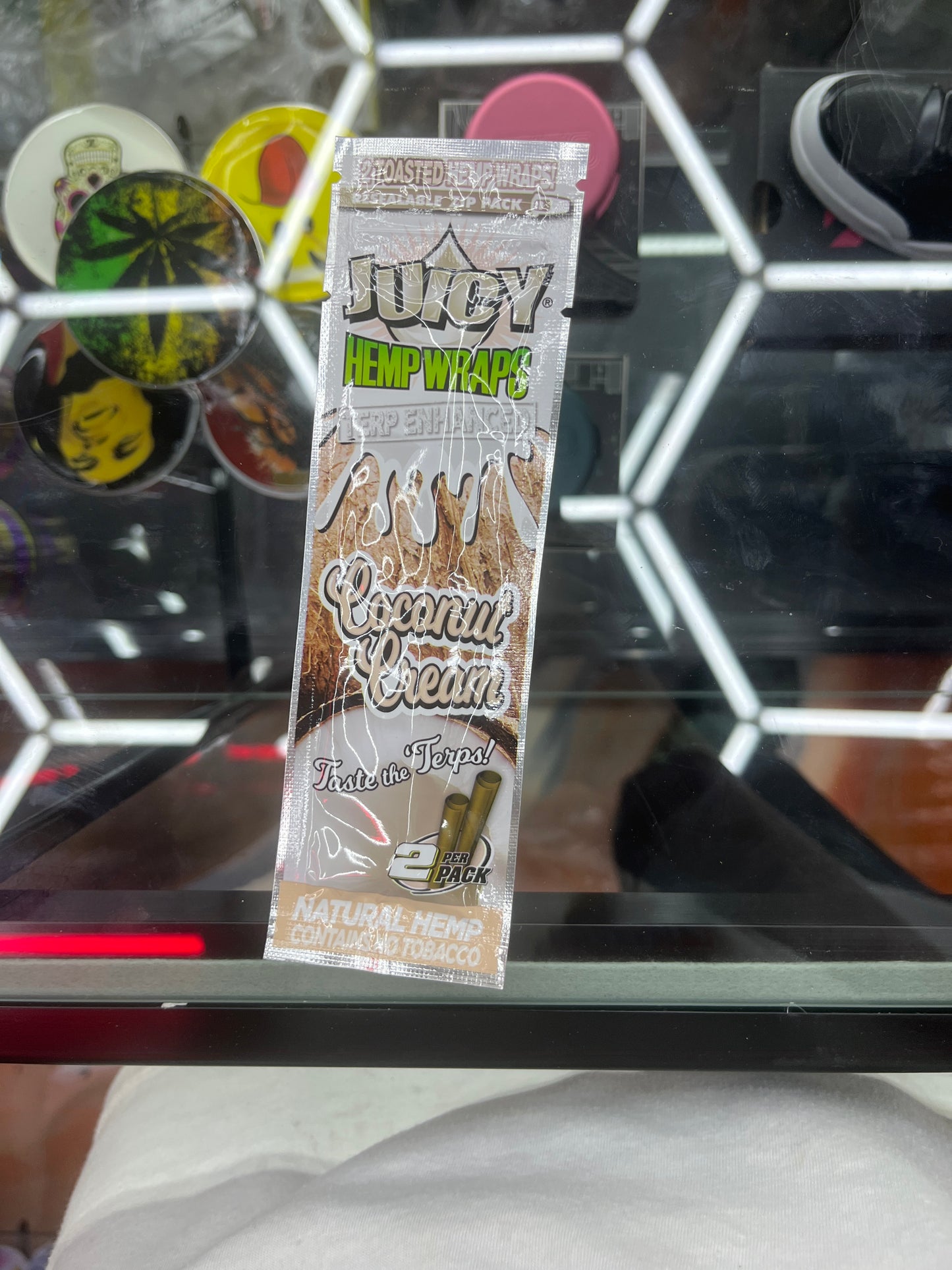Juicy hemp wraps coconut cream, terp enhanced