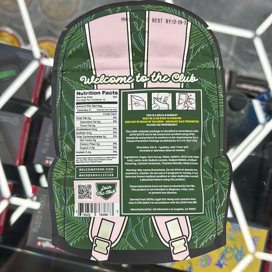 Hidden Hills club, sweet sunset belts, 3000 MG 10 count