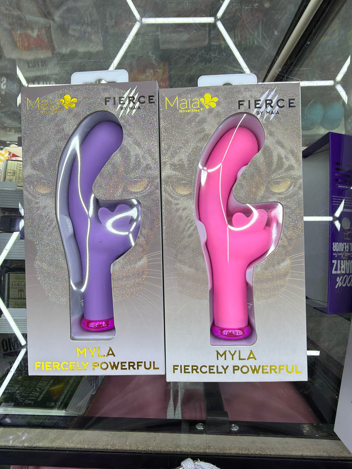 MYLA Lavender 10-Function Rechargeable Butterfly G-Spot Vibrator (Jaguar Power)