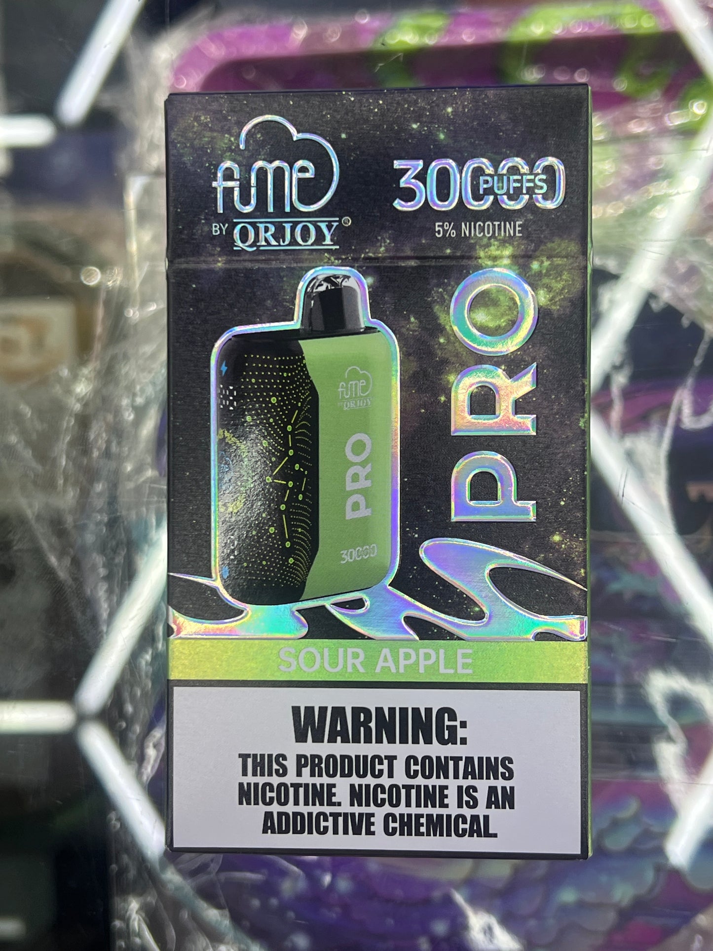 Fume 30k hits sour apple