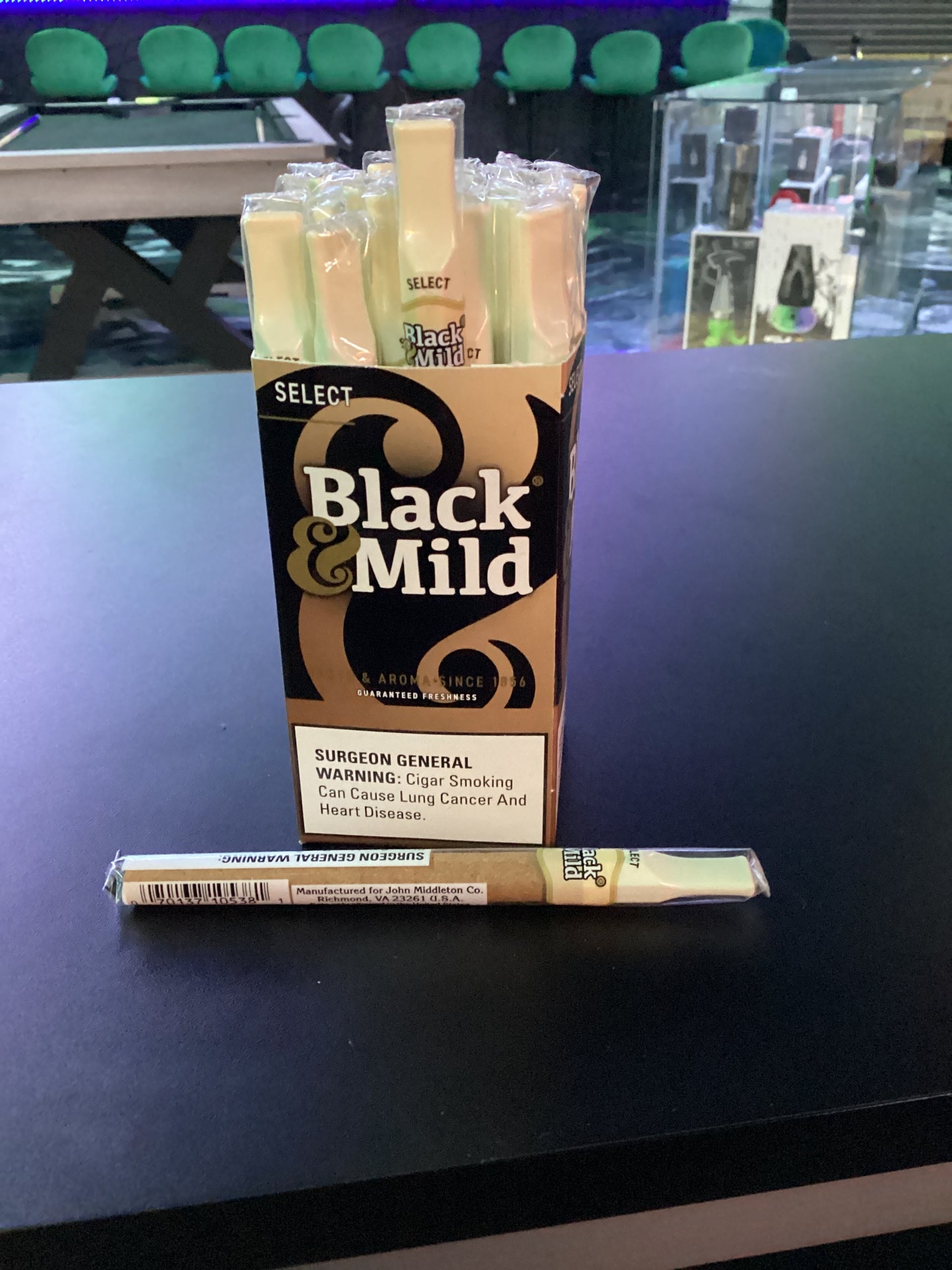 Black & mild select plastic tip