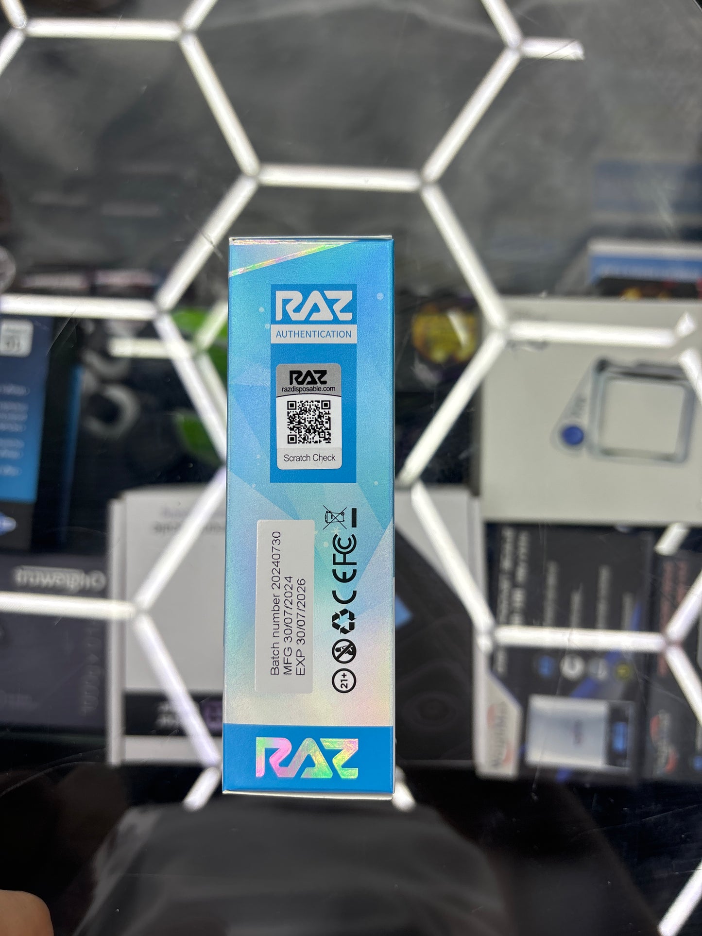 Raz dc25000 25k puffs frozen juicy strawberry