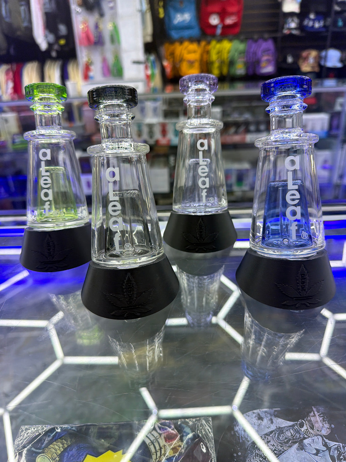 aLeaf Pyramid Dome Perc Glass Attachment for Puffco