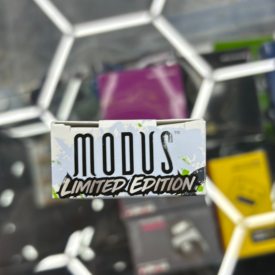 Modus limited edition, iced out blend emerald runts hybrid 2G disposable