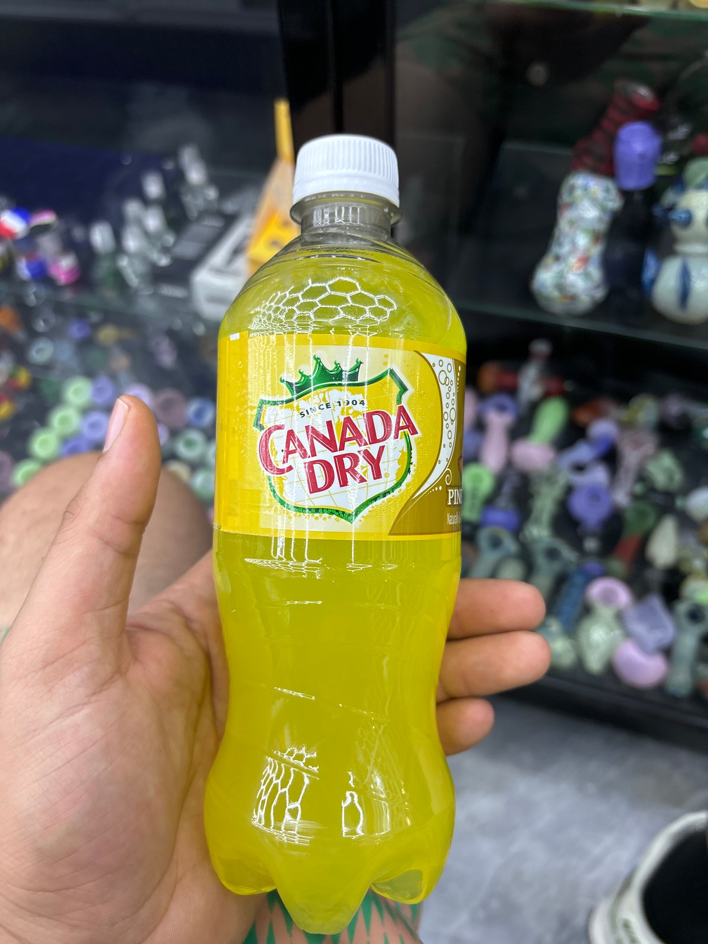 Canada Dry pineapple exotic