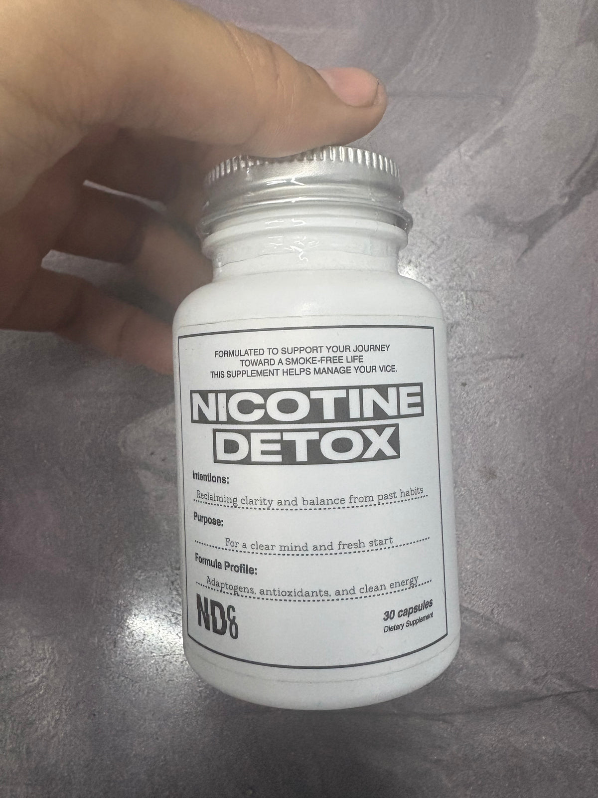 NDCO Detox Capsules 30CT Nicotine Detox