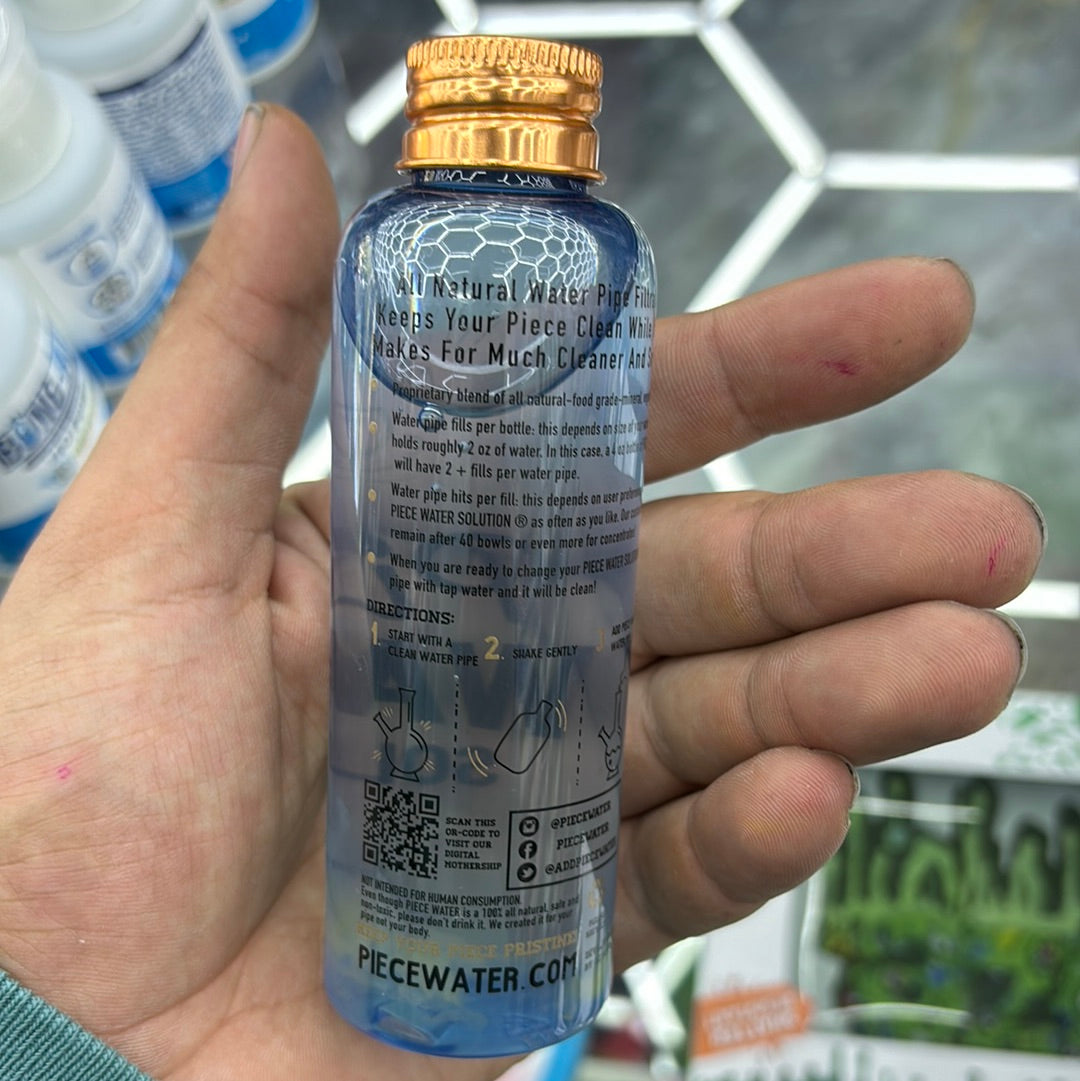 Piece water solution for 4fl oz