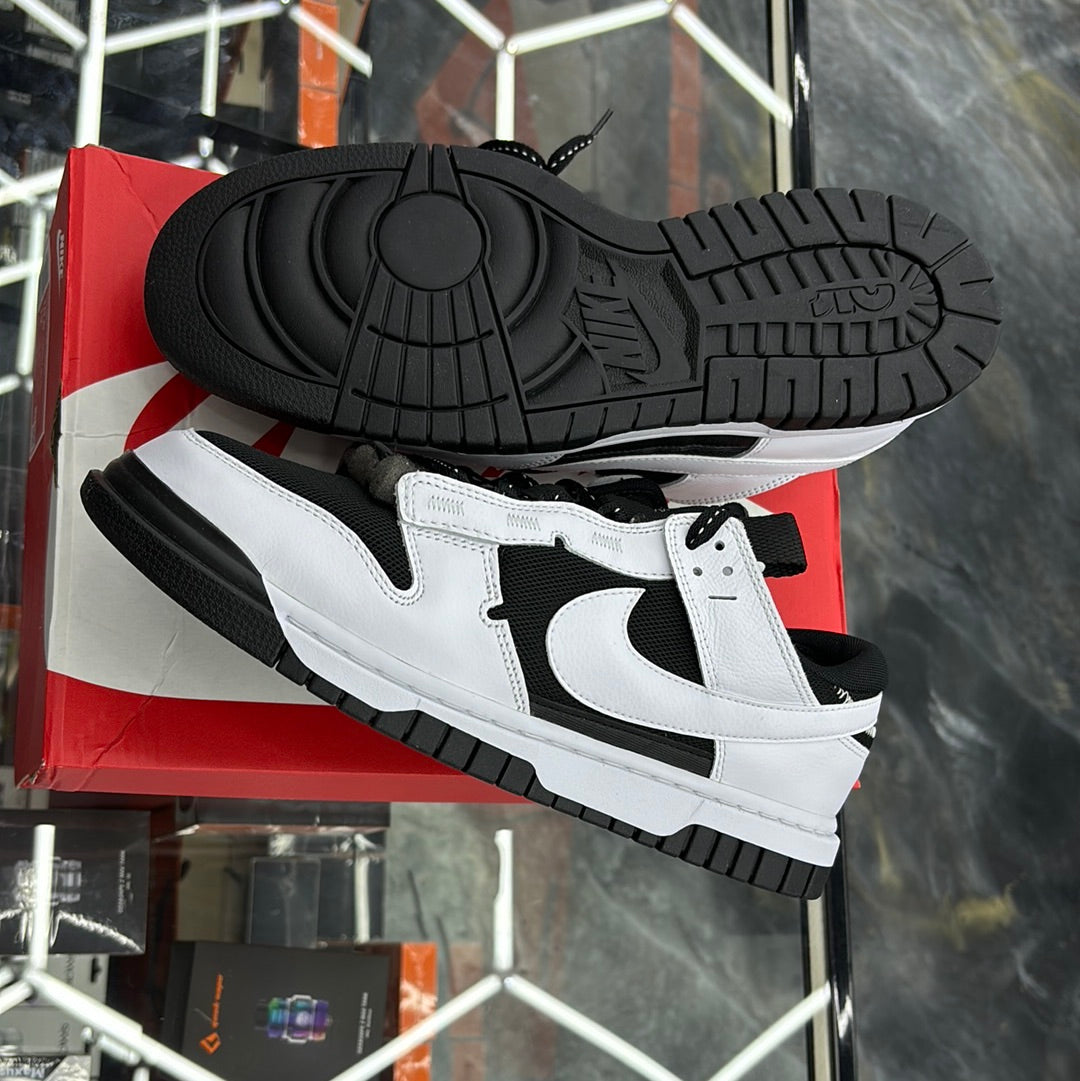 Nike air dunk jumbo black/white size 10.5 m