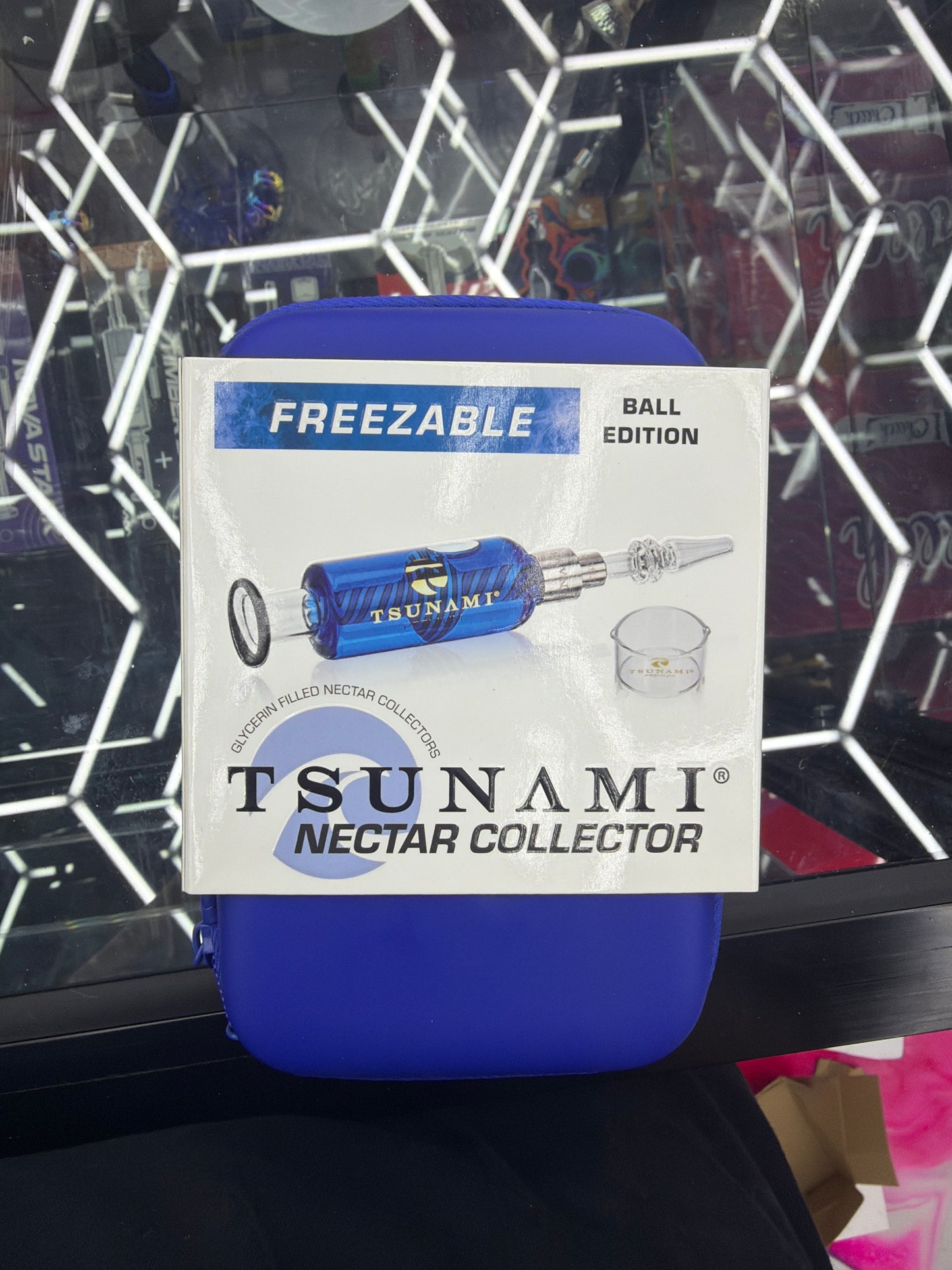 Tsunami nectar collector freezable ball edition Blue