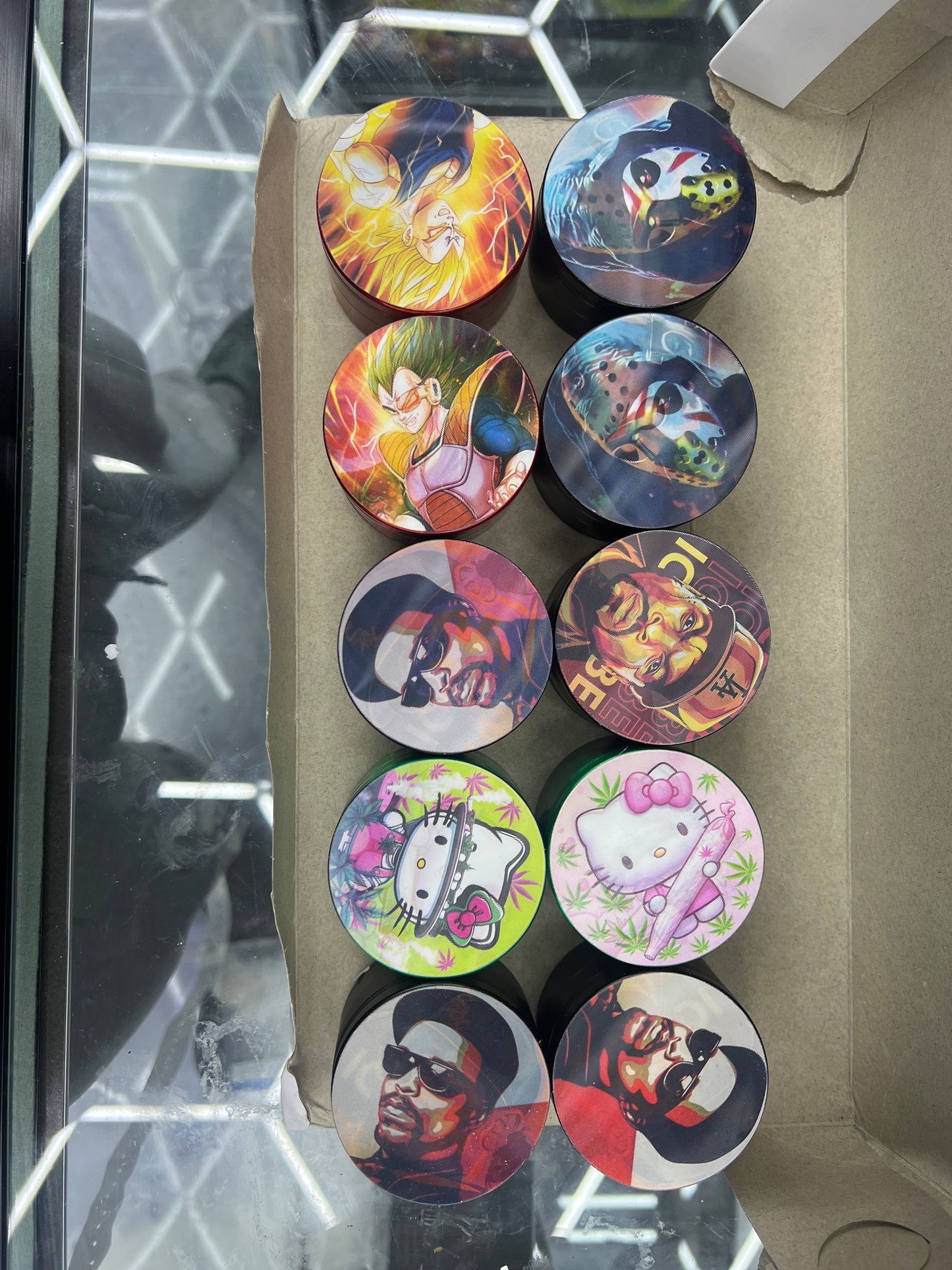 3d animated metal grinder