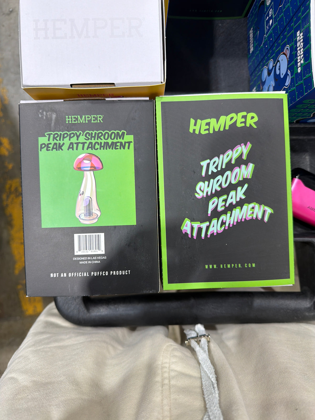 Hemper Trippy Mushroom Peak Attachment